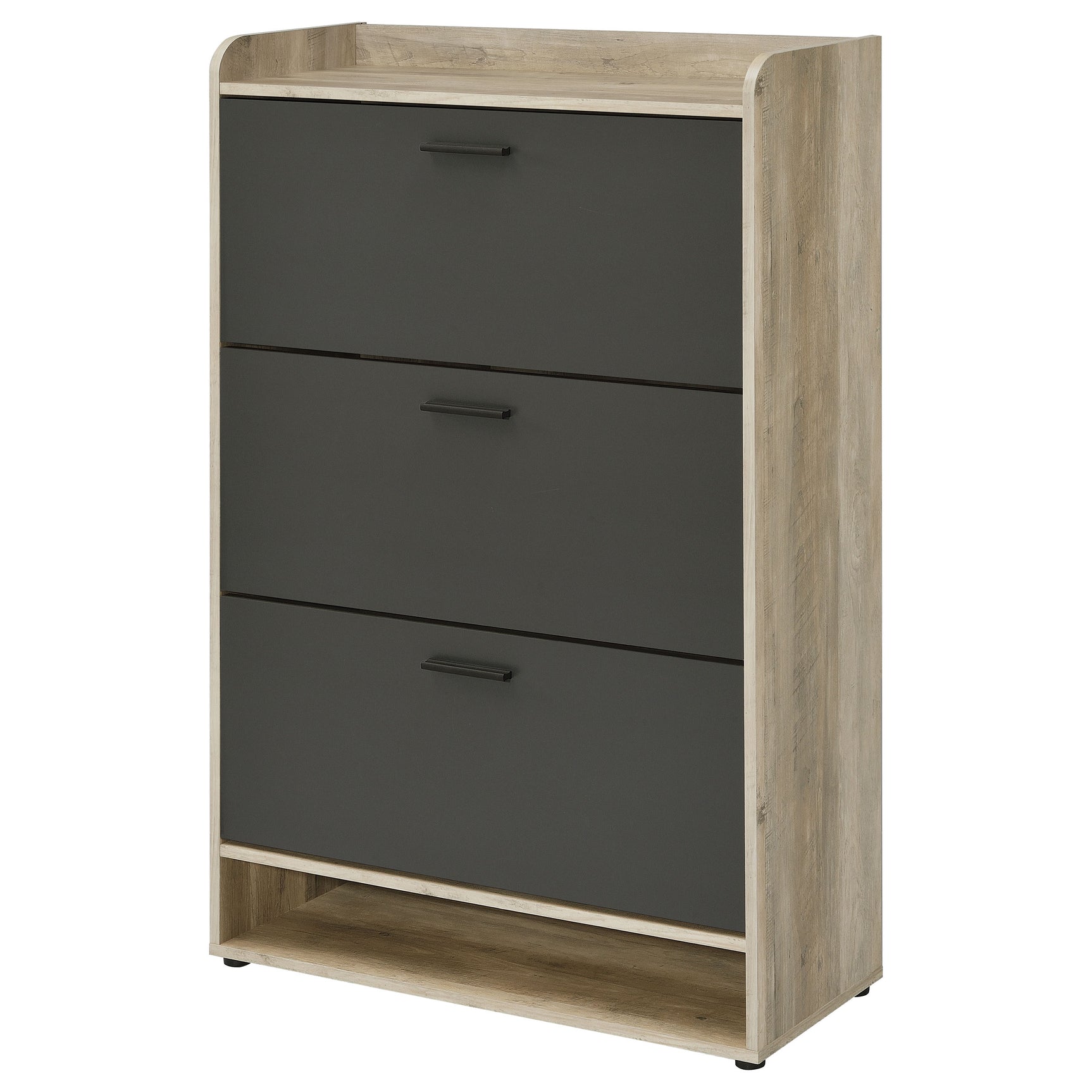 Denia Grey Shoe Cabinet - Ornate Home