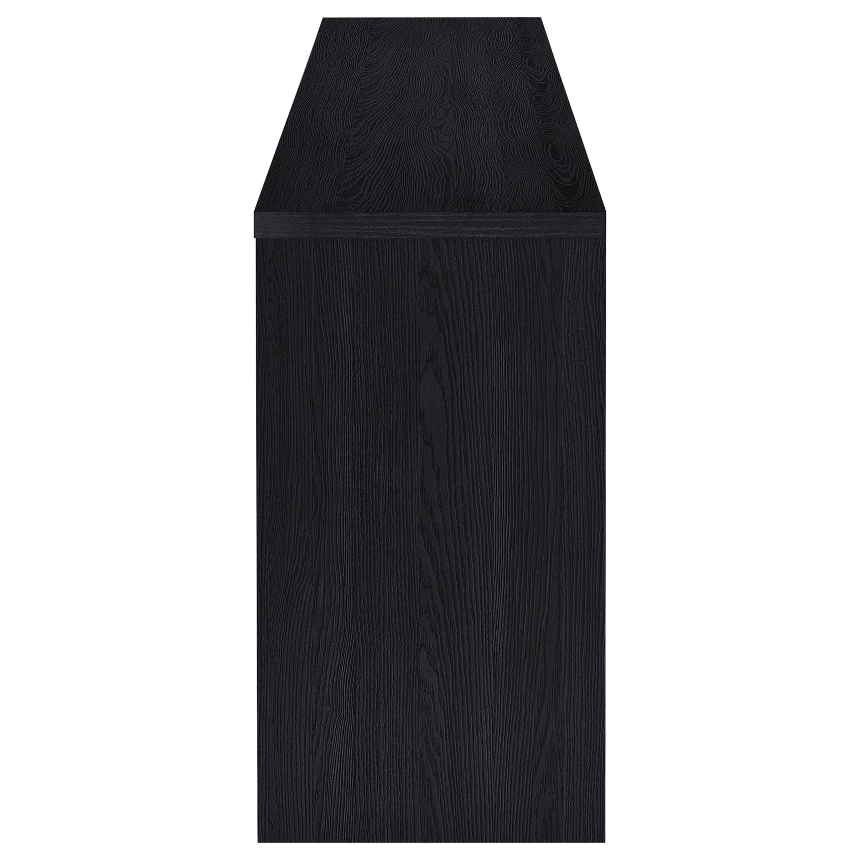 Denison Black 79-inch 4-door TV Stand Media Console - Ornate Home