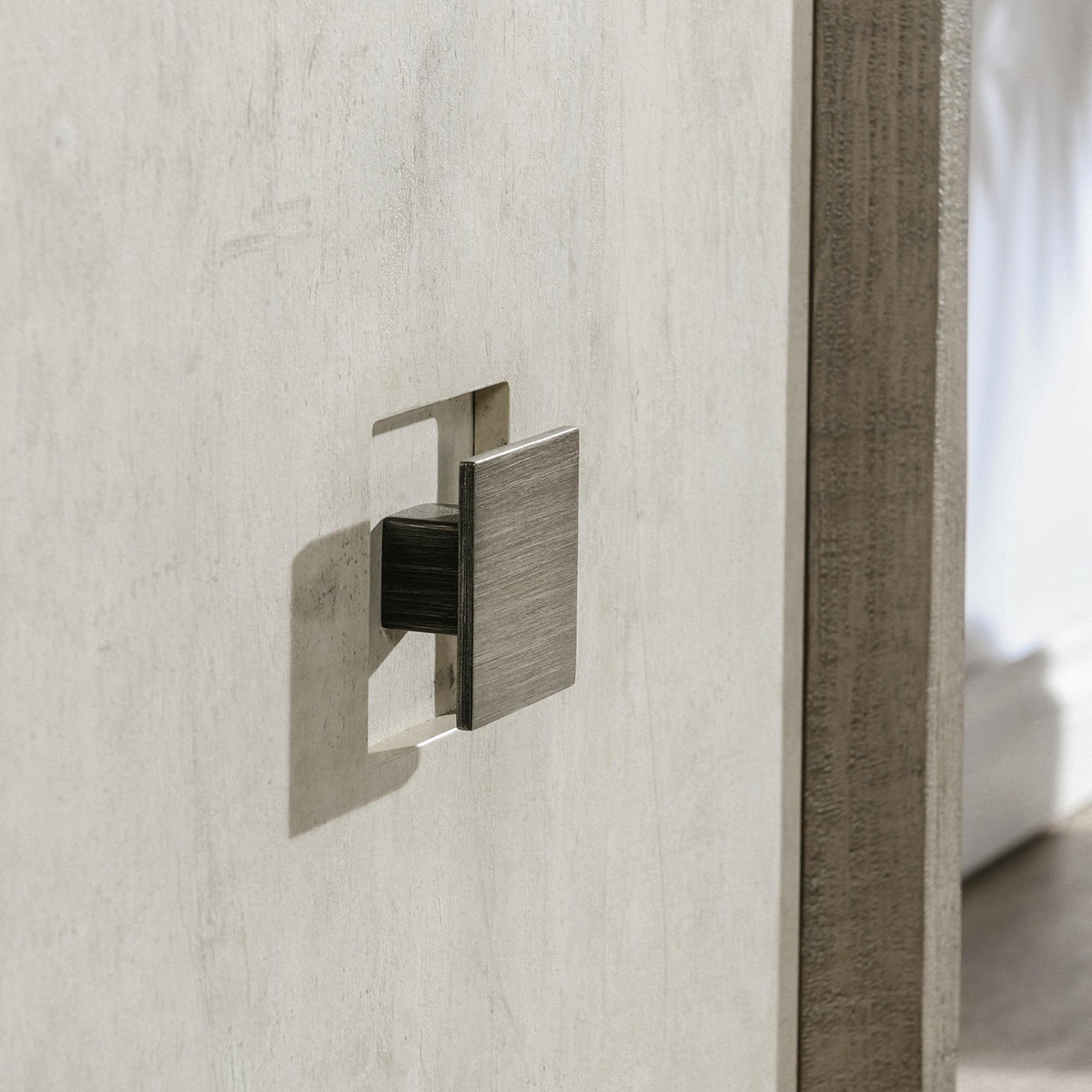 Denver Distressed Gray/Weathered Chalk Cabinet - Ornate Home