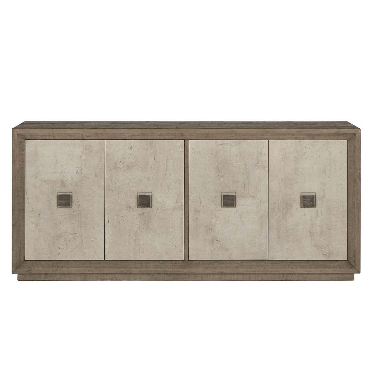 Denver Distressed Gray/Weathered Chalk Sideboard - Ornate Home