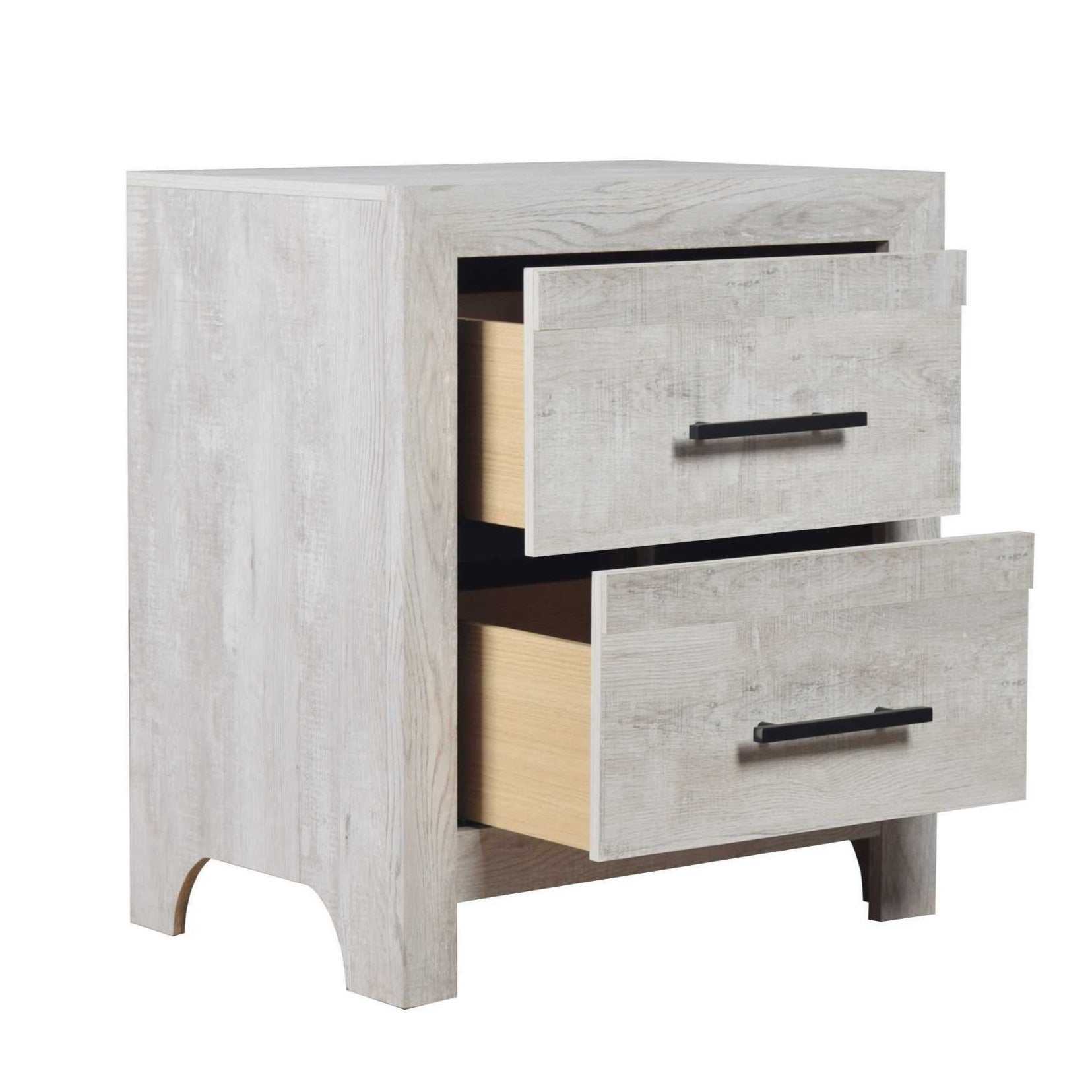 Denver Gray Nightstand - Ornate Home