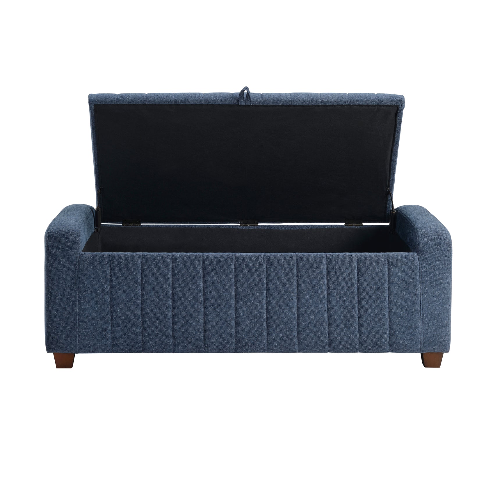 Derby Blue Storage Bench - Ornate Home