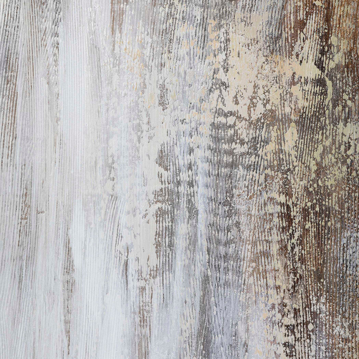 Desert Rain Multicolor Hand Painted Abstract Art - Ornate Home