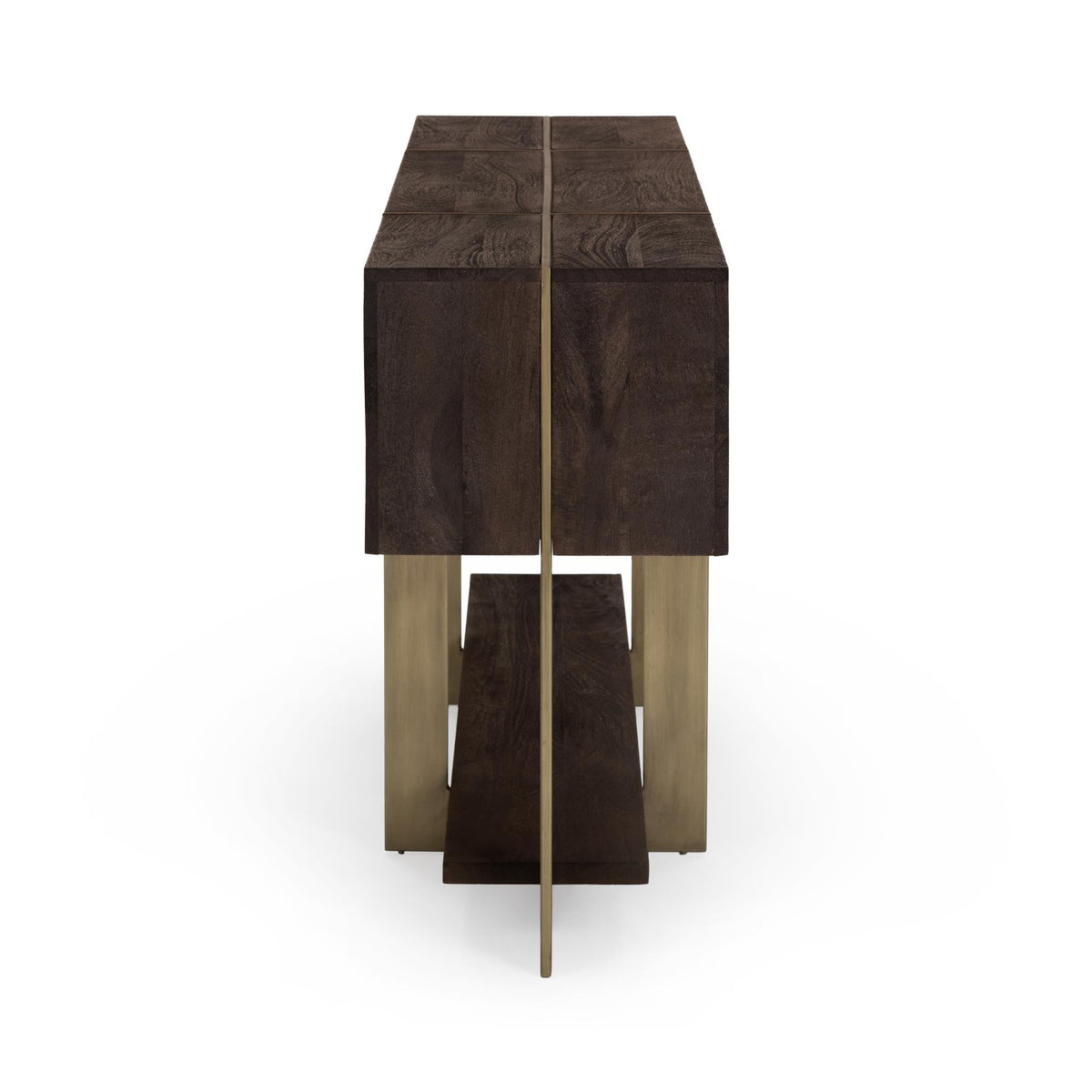 Desmond Cocoa Brown 60" Rectangular Console Table