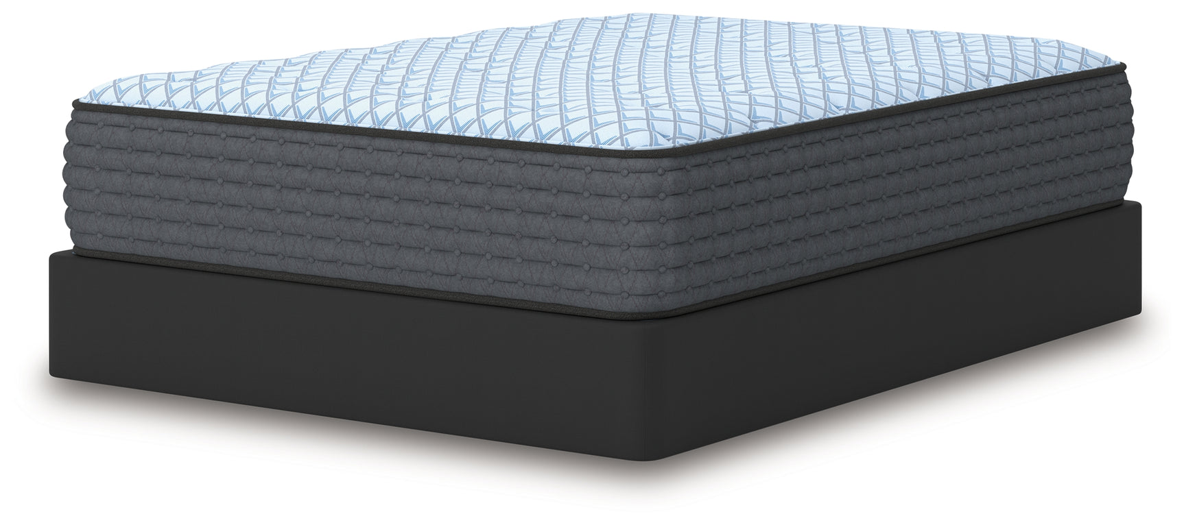 Destin Cove Plush Blue Hybrid King Mattress - Ornate Home