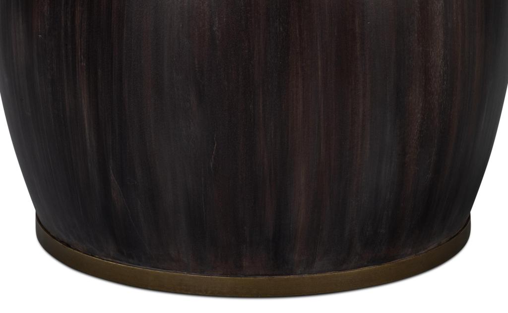 Details Brown Side Table - Ornate Home