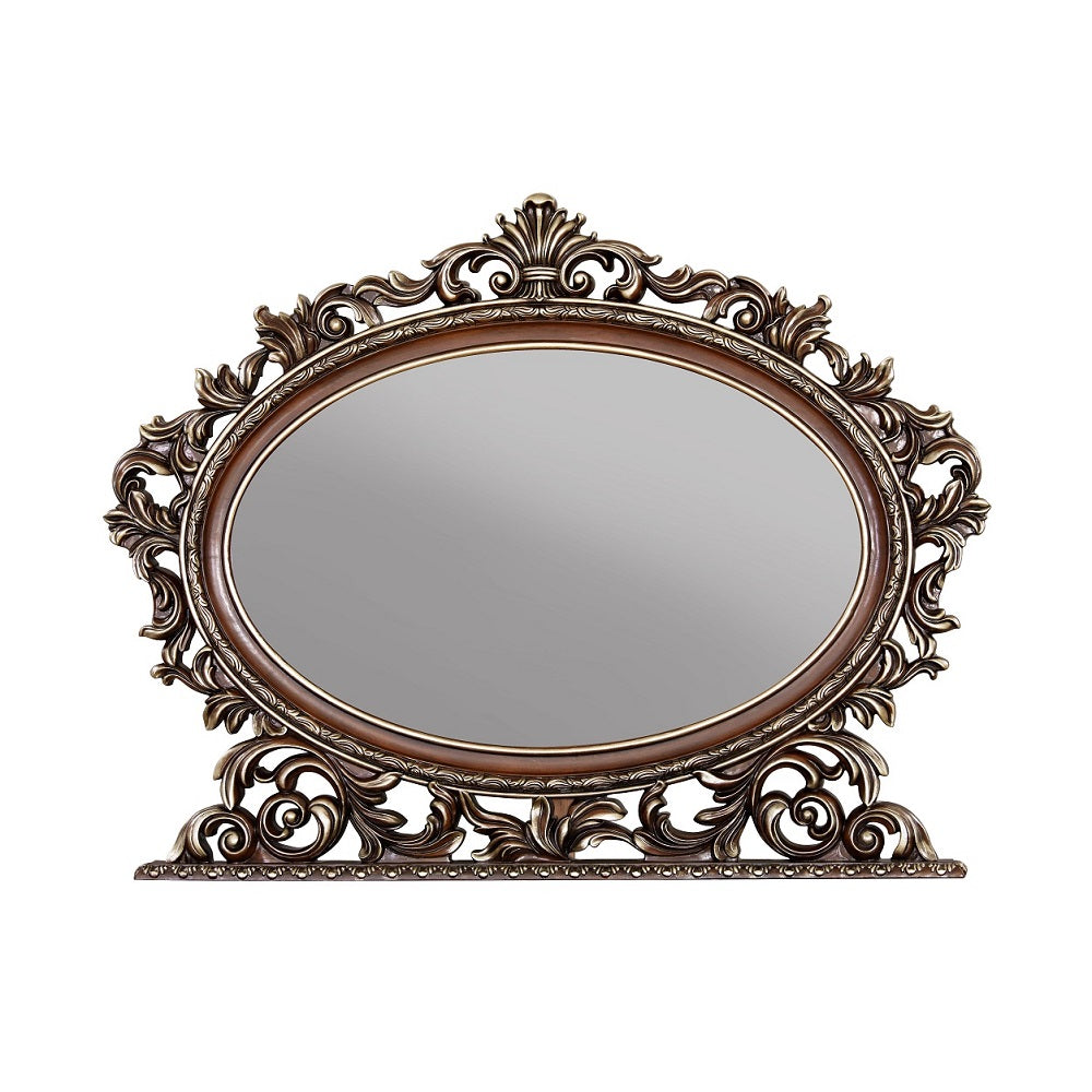 Devany Cherry Oval Mırror - Ornate Home