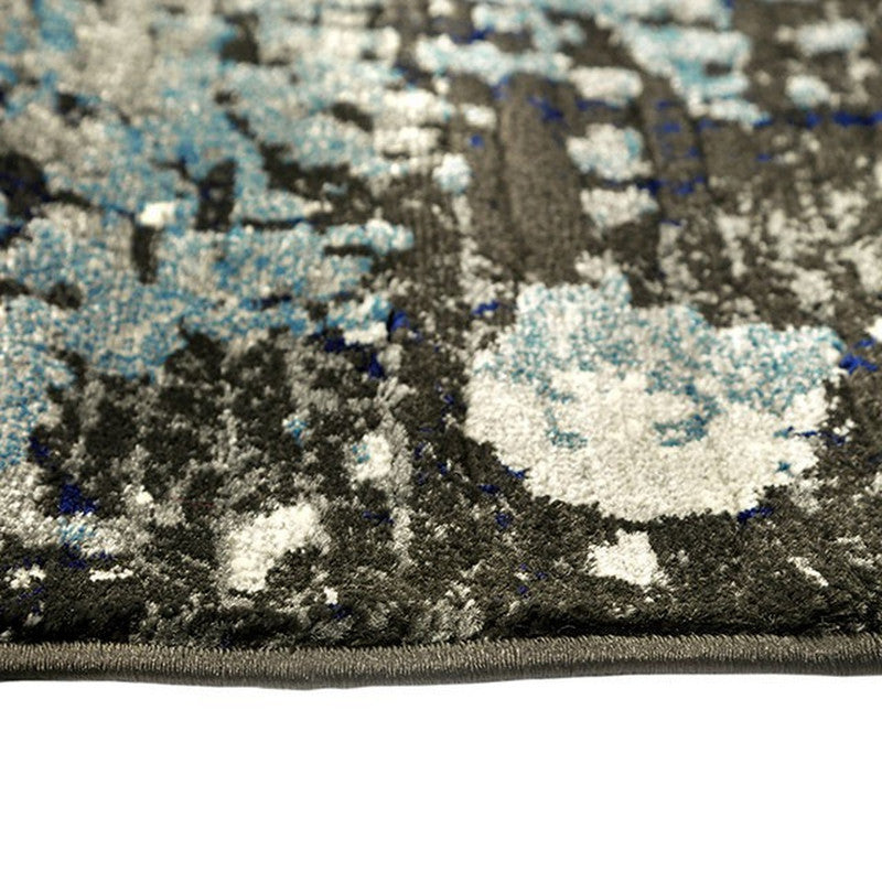Develi Charcoal Area Rug - Ornate Home