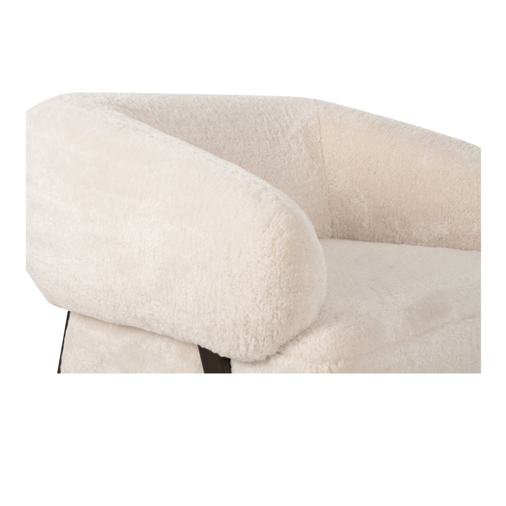 Devlin Cream Lounge Chair - Ornate Home