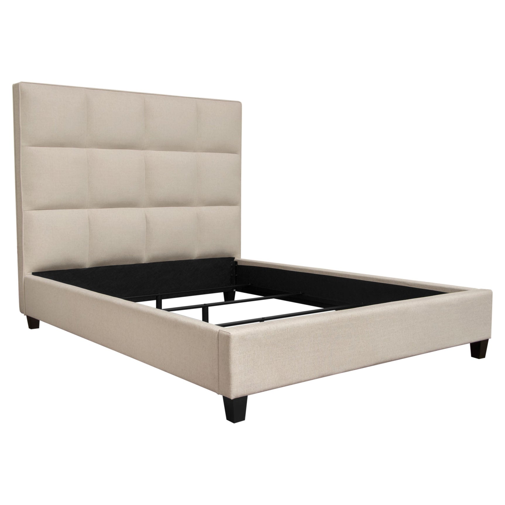 Devon Sand Queen Bed - Ornate Home