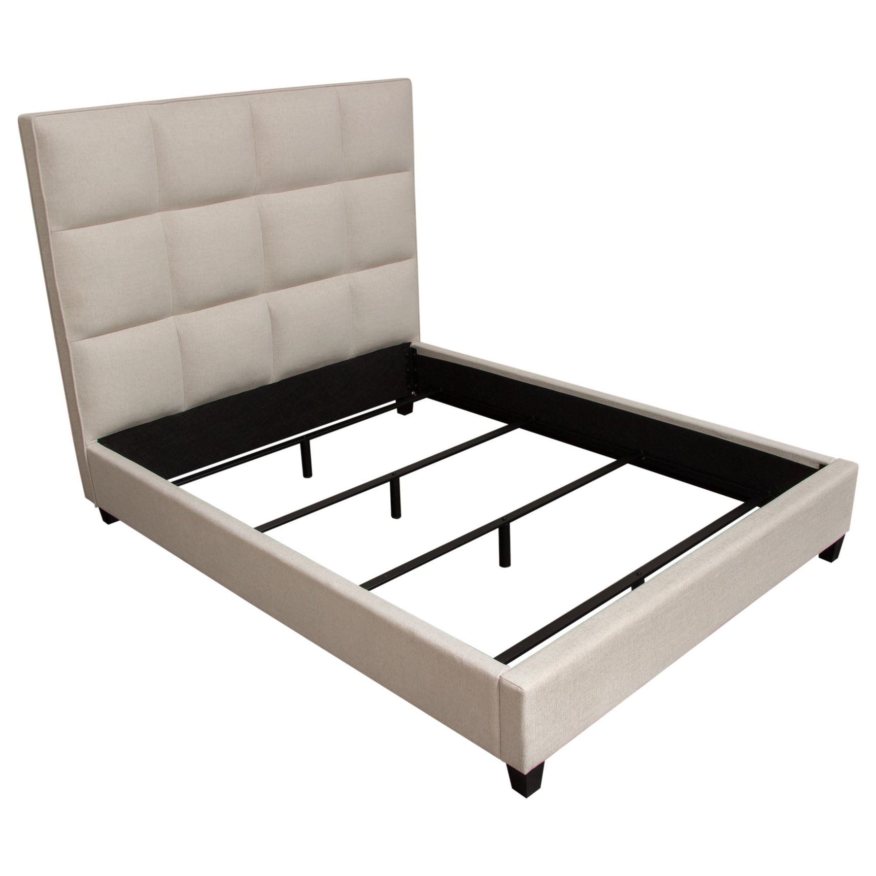 Devon Sand Queen Bed - Ornate Home