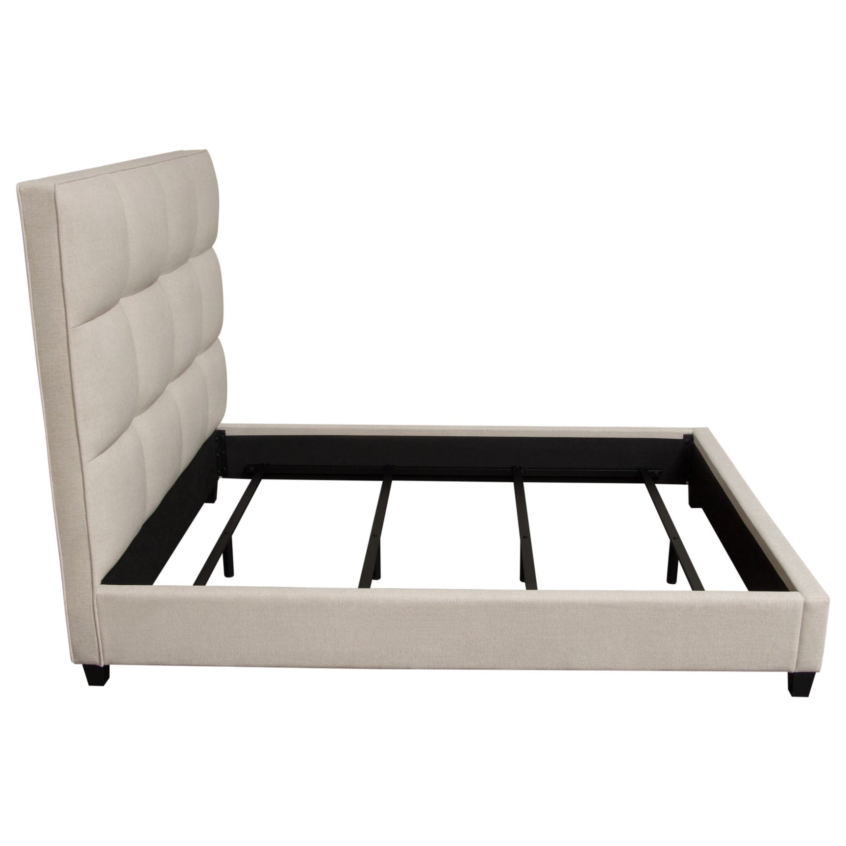 Devon Sand Queen Bed - Ornate Home