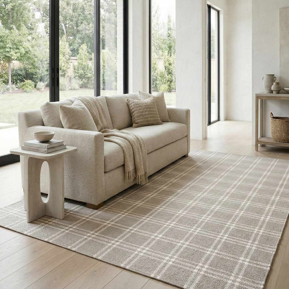 Dhyana Gray Area Rug - Ornate Home