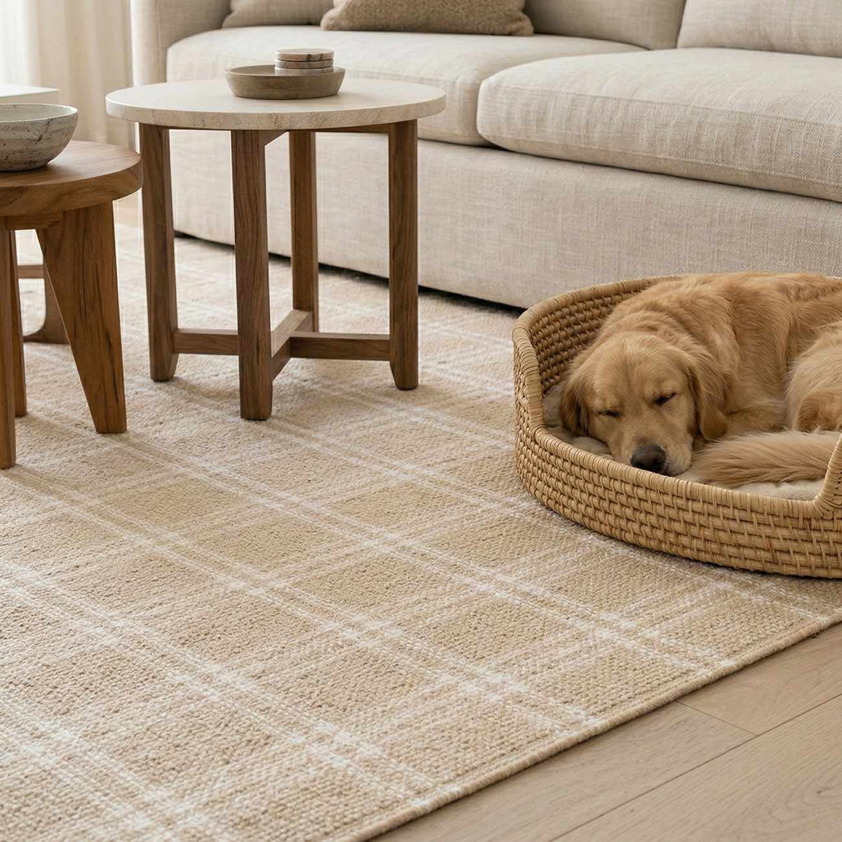 Dhyana Ivory Area Rug - Ornate Home