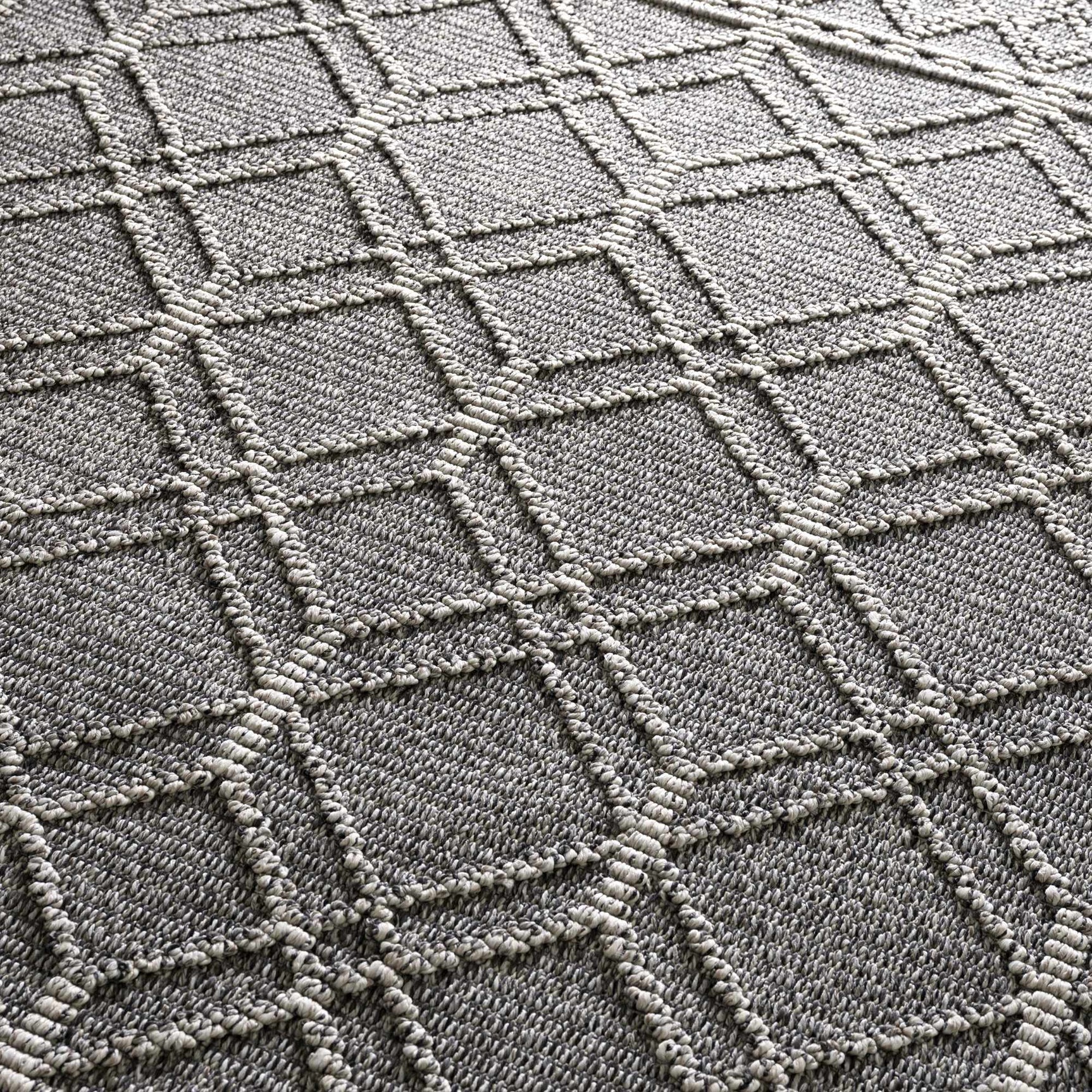 Diah Black & Bone Outdoor Area Rug - Clearance - Ornate Home