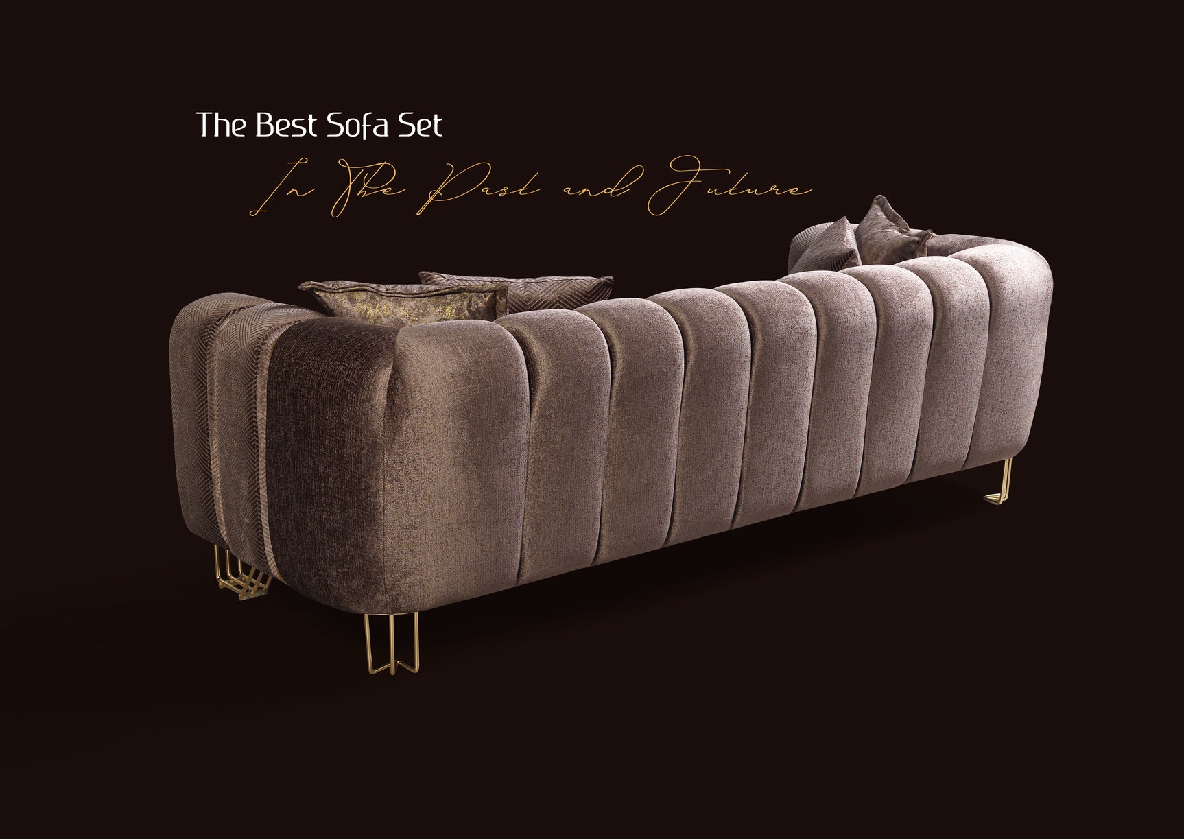 Diamond Brown 3-Piece Living Room Set - Ornate Home