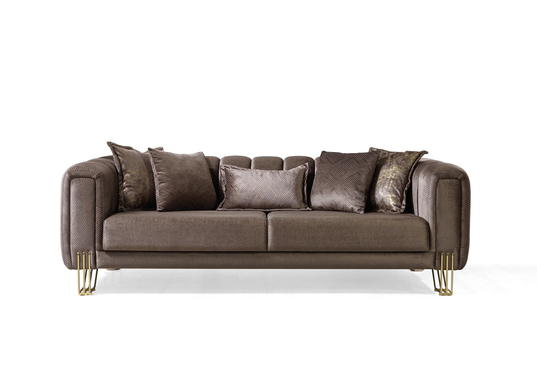 Diamond Brown Loveseat - Ornate Home