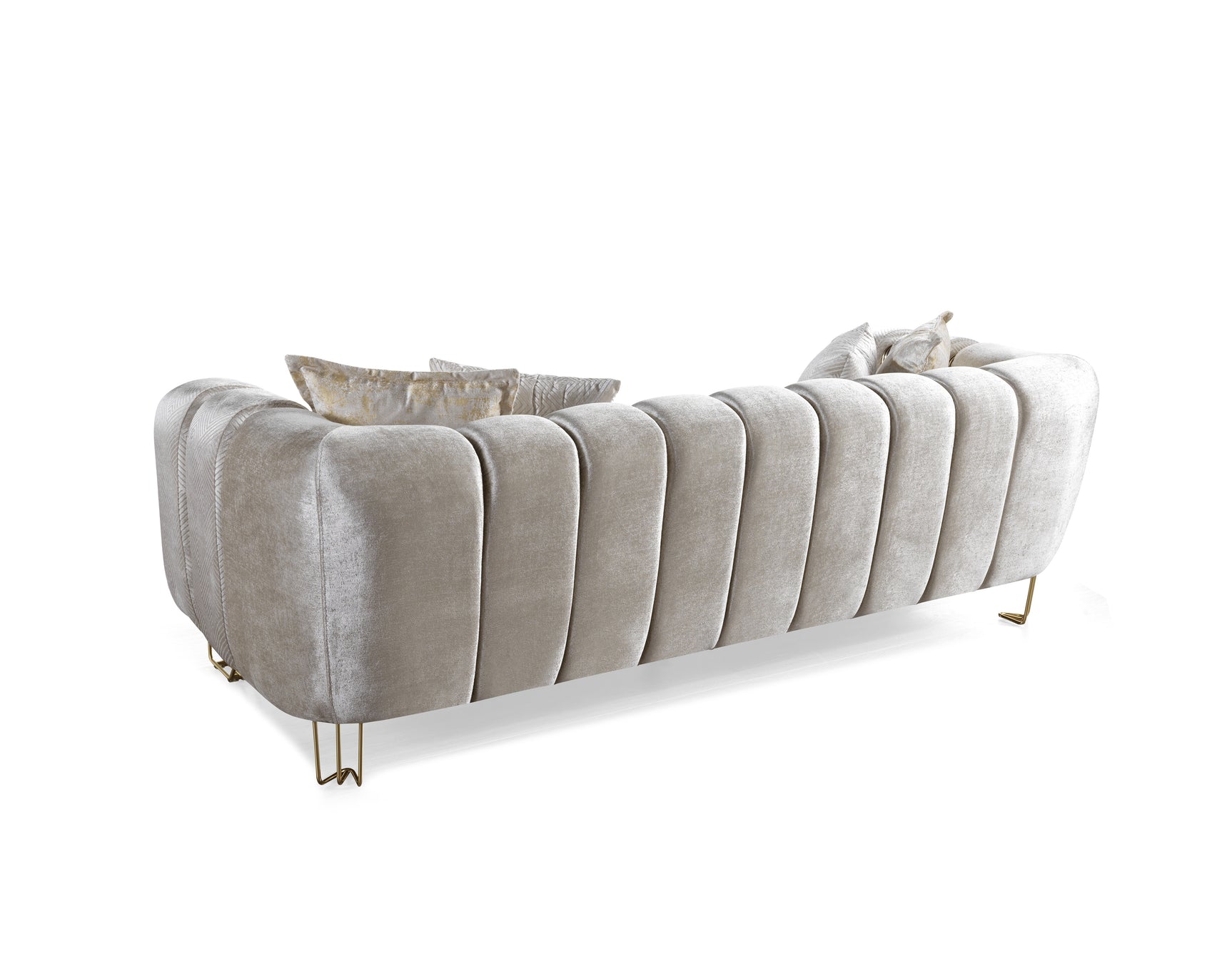 Diamond Ivory Loveseat - Ornate Home
