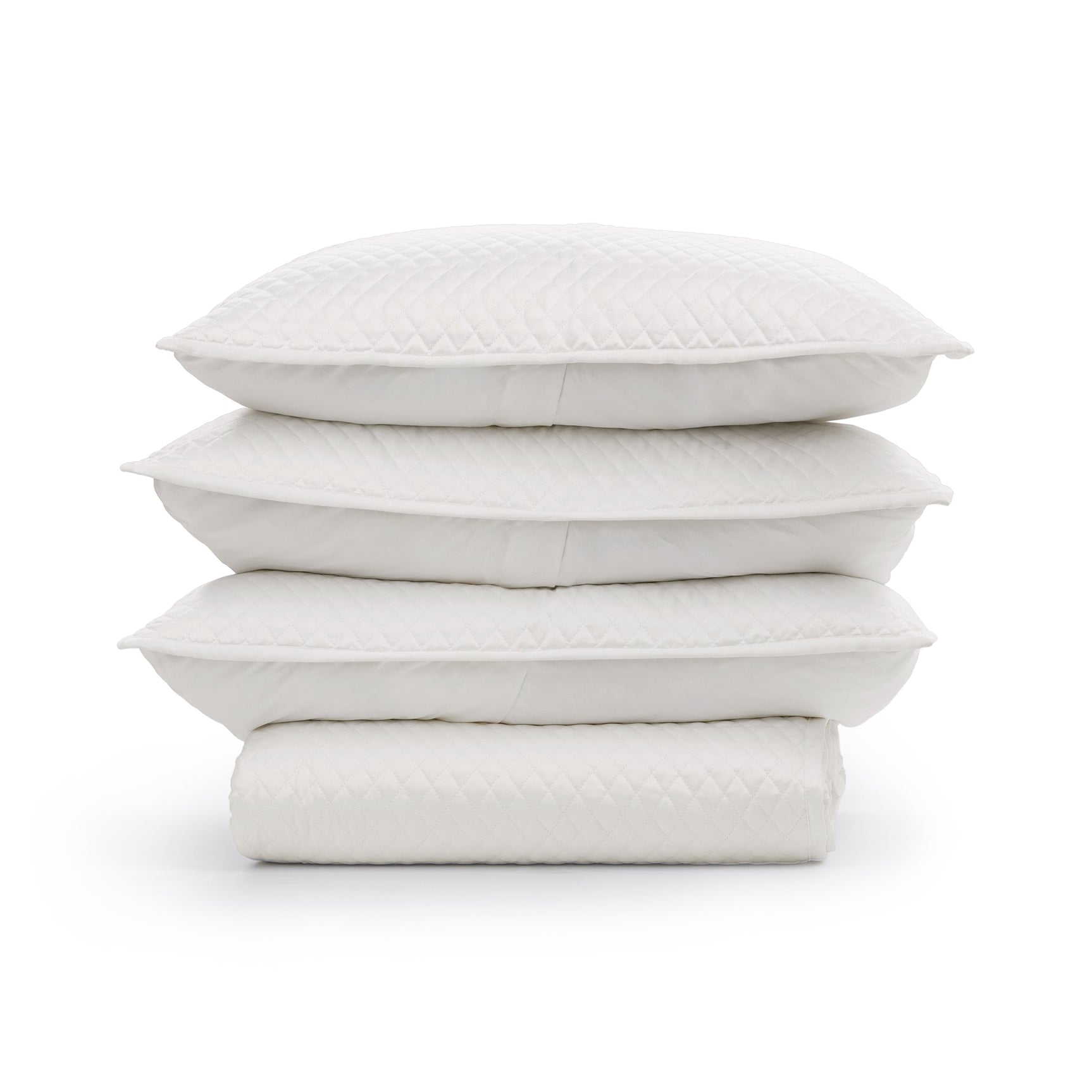 Diamond White Quilt Collection - Ornate Home