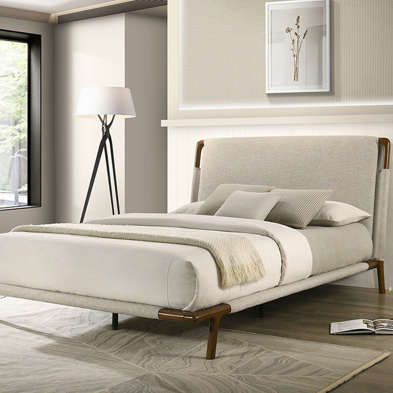 Didcot Beige E.King Bed - Ornate Home