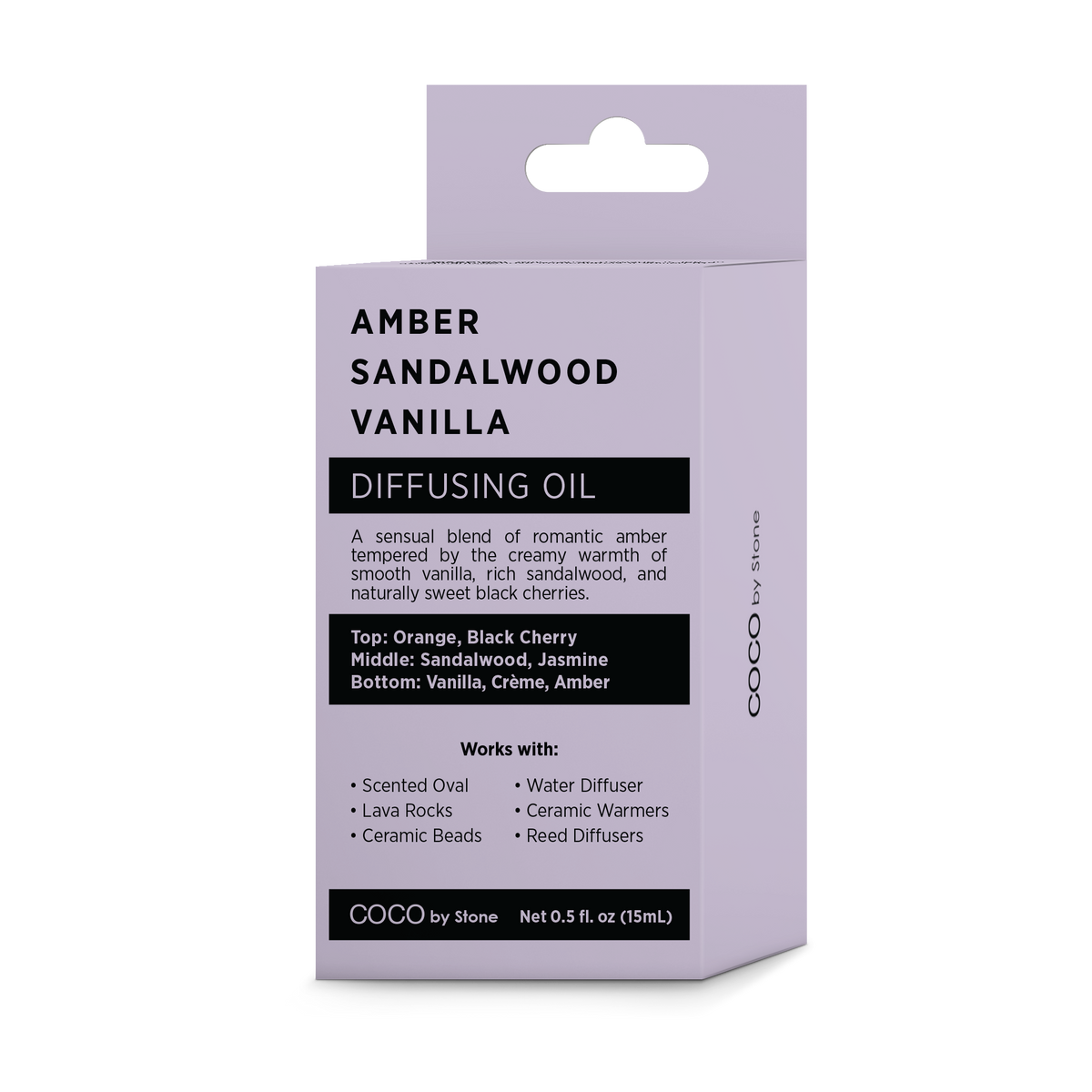 Diffusing Oil (Amber | Sandalwood | Vanilla) - Ornate Home