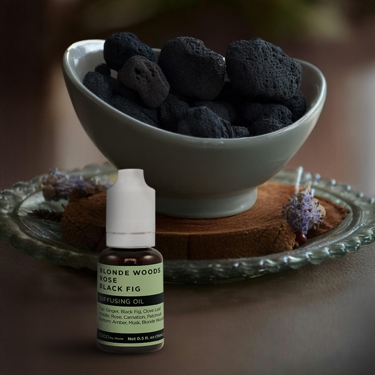 Diffusing Oil (Blonde Woods | Rose | Black Fig) - Ornate Home