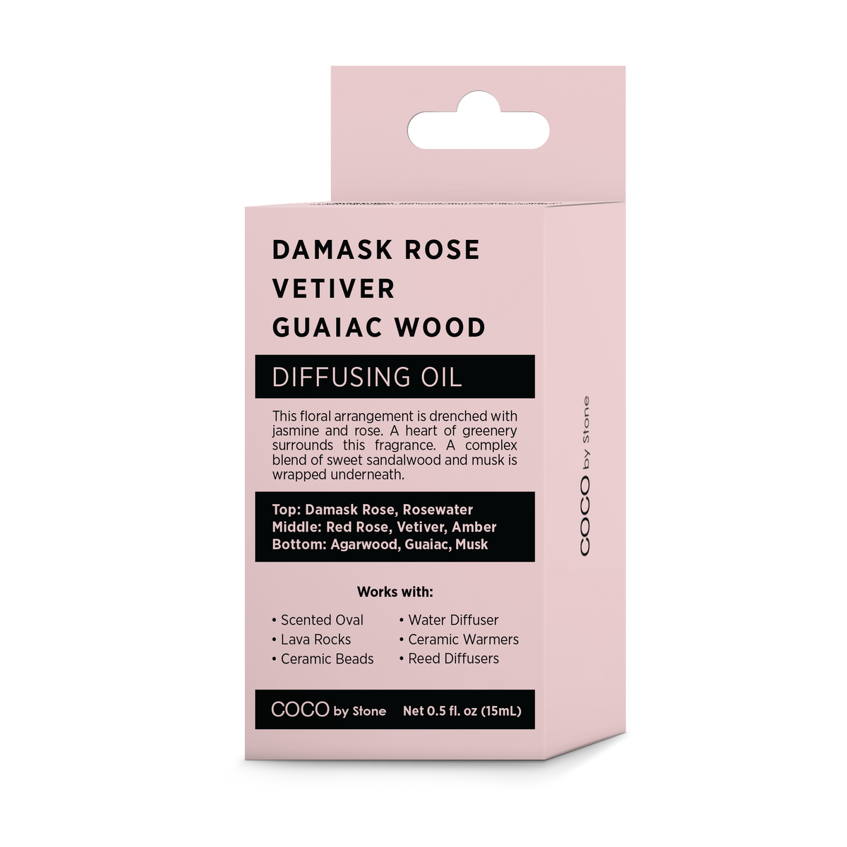Diffusing Oil (Damask Rose | Vetiver | Guaiac Wood) - Ornate Home