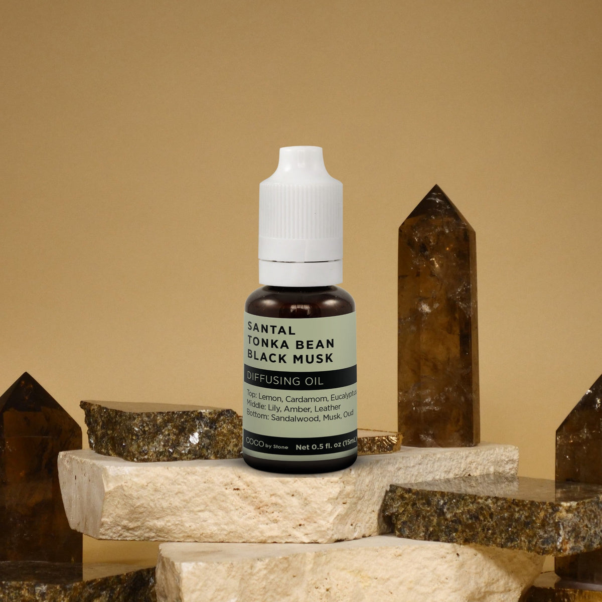 Diffusing Oil (Santal | Tonka Bean | Black Musk) - Ornate Home