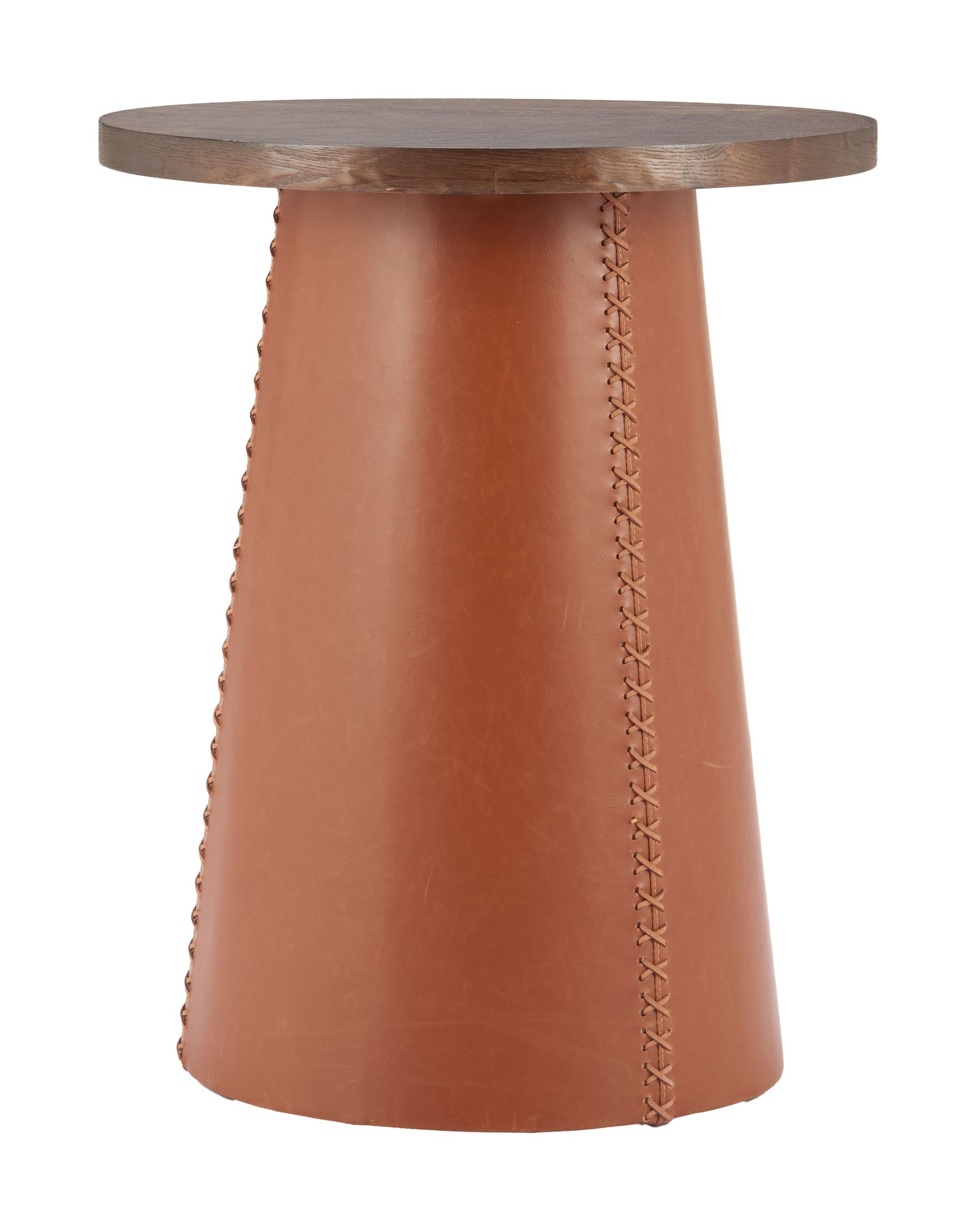 Dikis Brown Side Table - Ornate Home