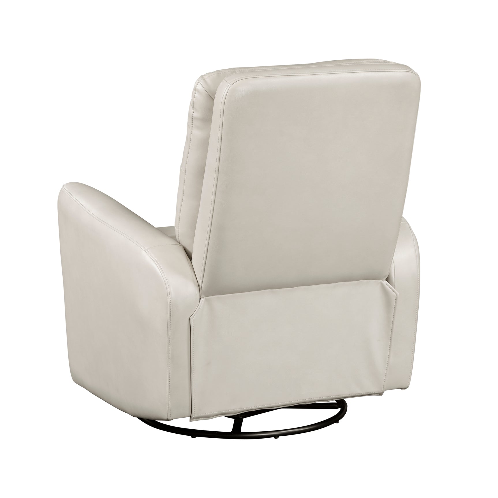 Dimitri Beige Swivel Glider Reclining Chair - Ornate Home