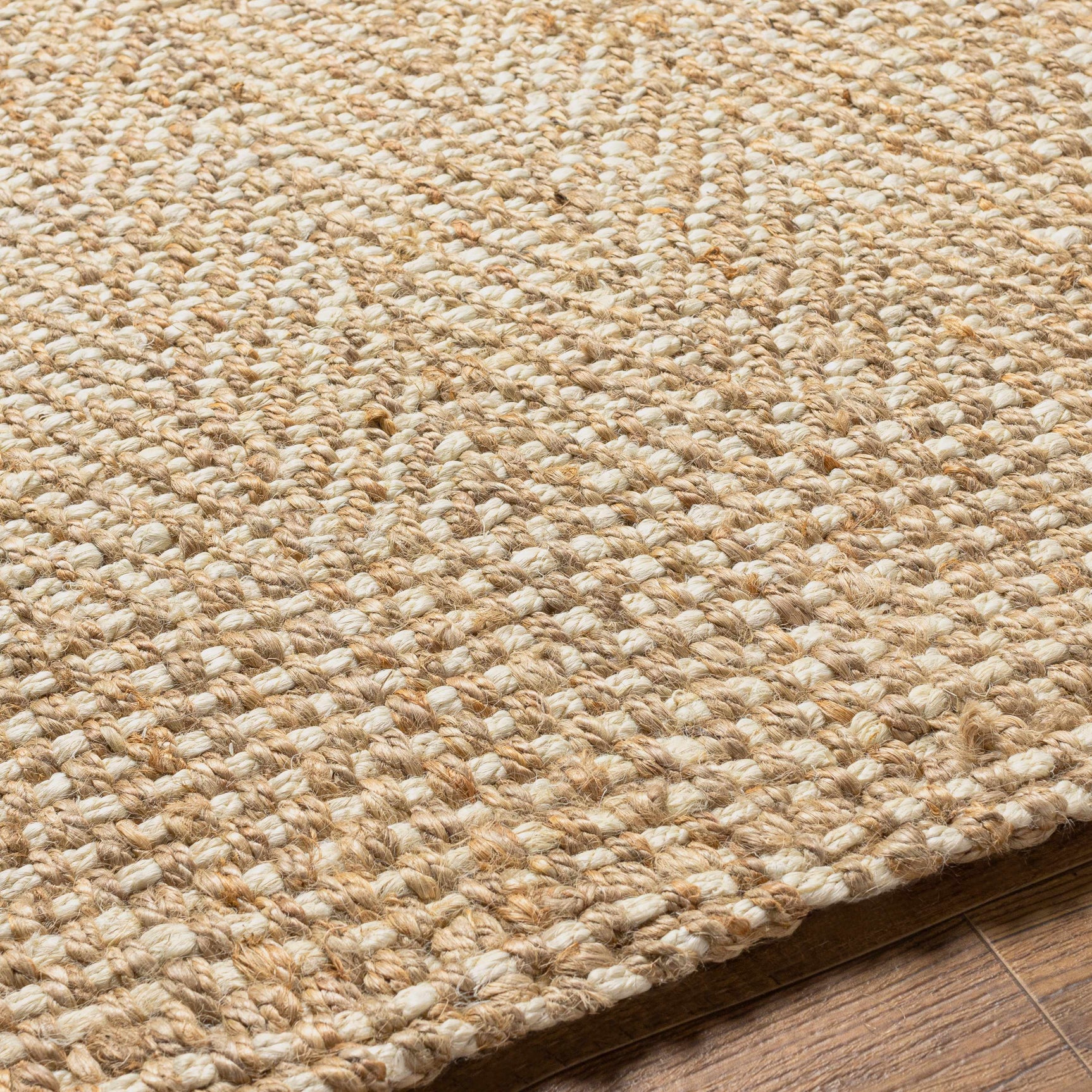 Dinah Natural Textured Jute Rug - Ornate Home