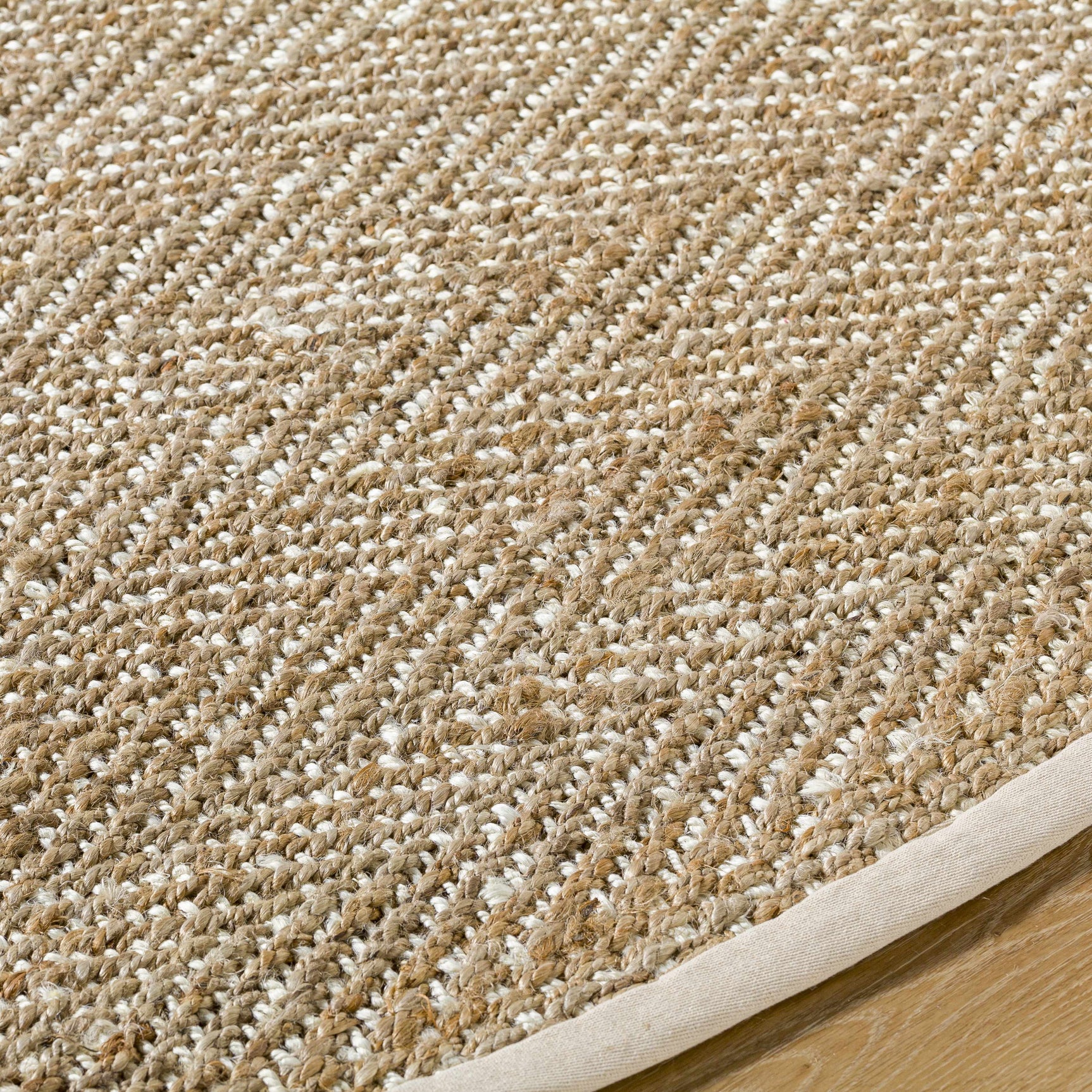Dinah Natural Textured Jute Rug - Ornate Home