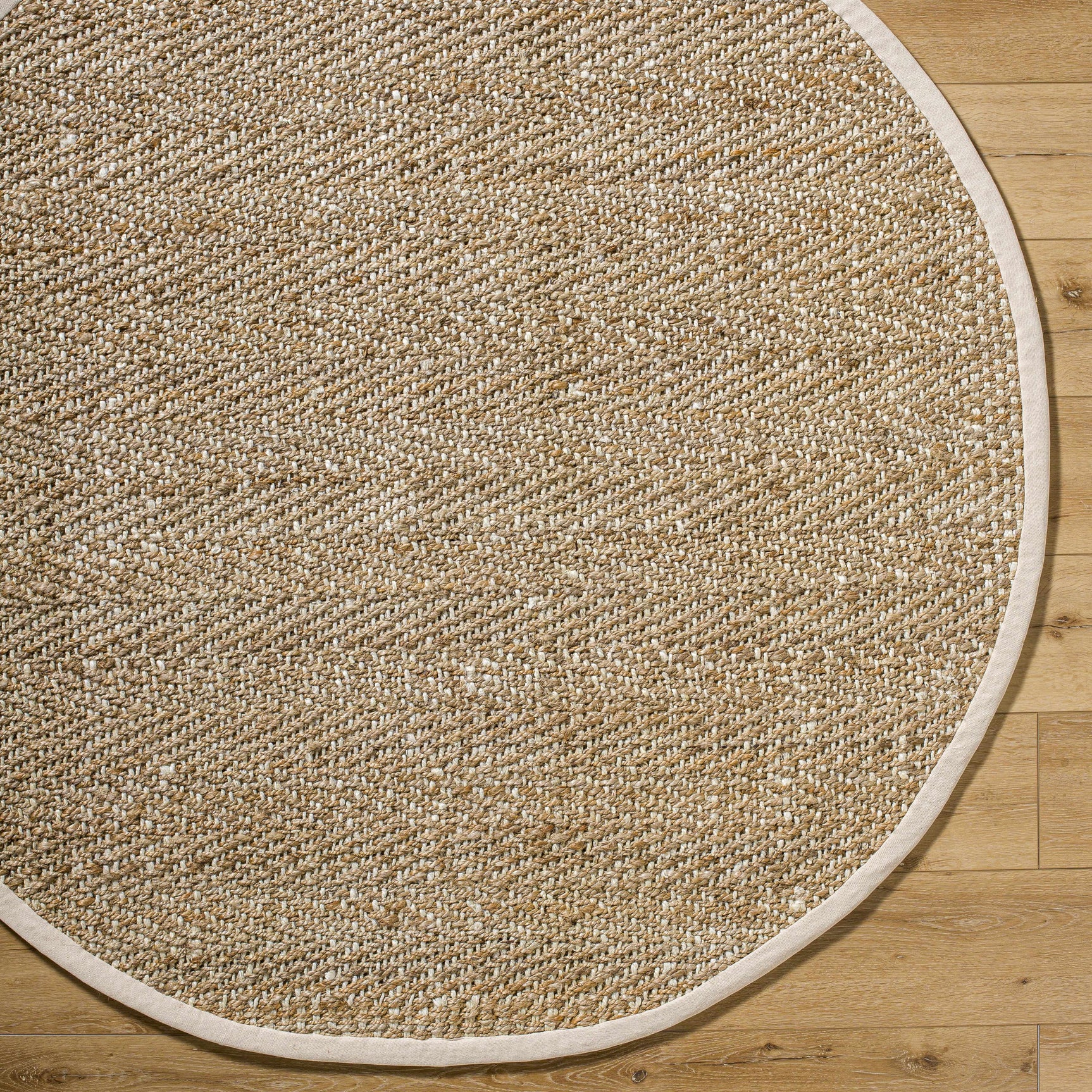 Dinah Natural Textured Jute Rug - Ornate Home