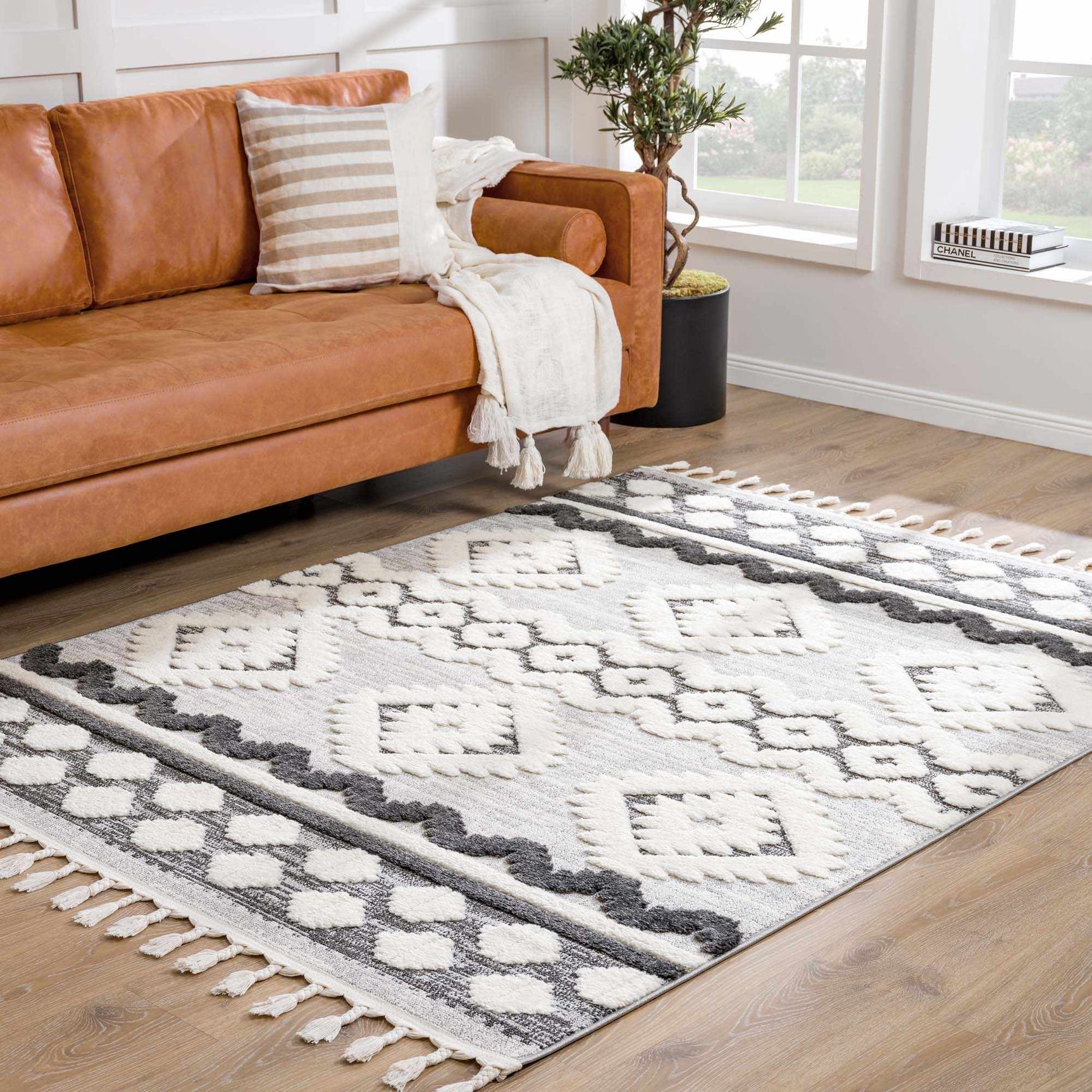 Dinganen High/Low Pile Area Rug - Clearance - Ornate Home