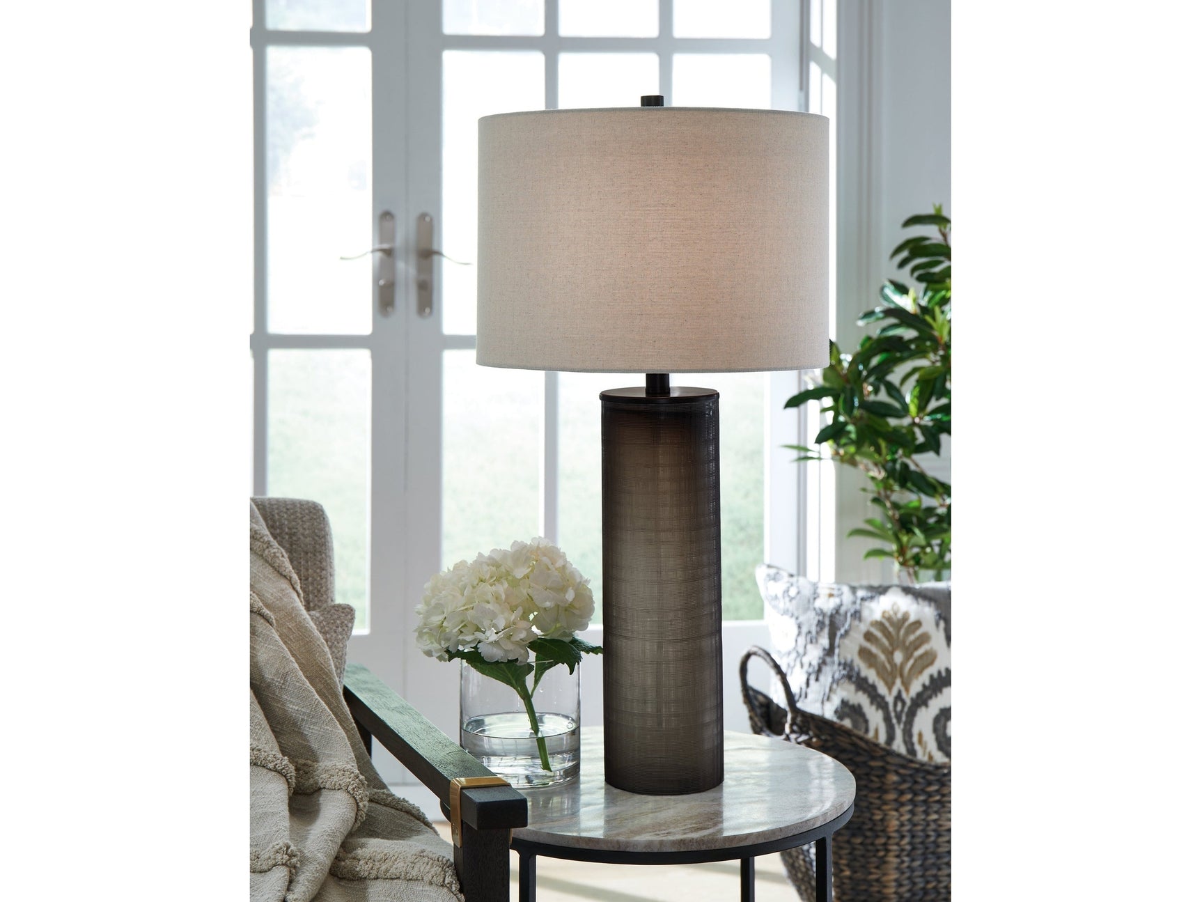 Dingerly Brown Table Lamp (Set of 2) - Ornate Home