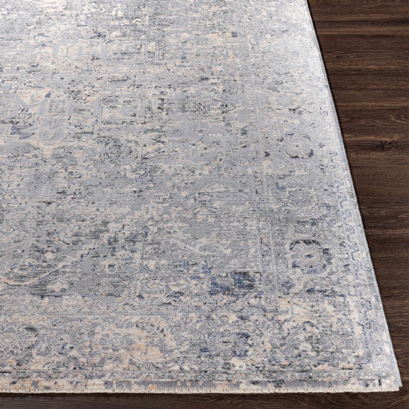 Dingwall Carved Statement Rug - Clearance - Ornate Home