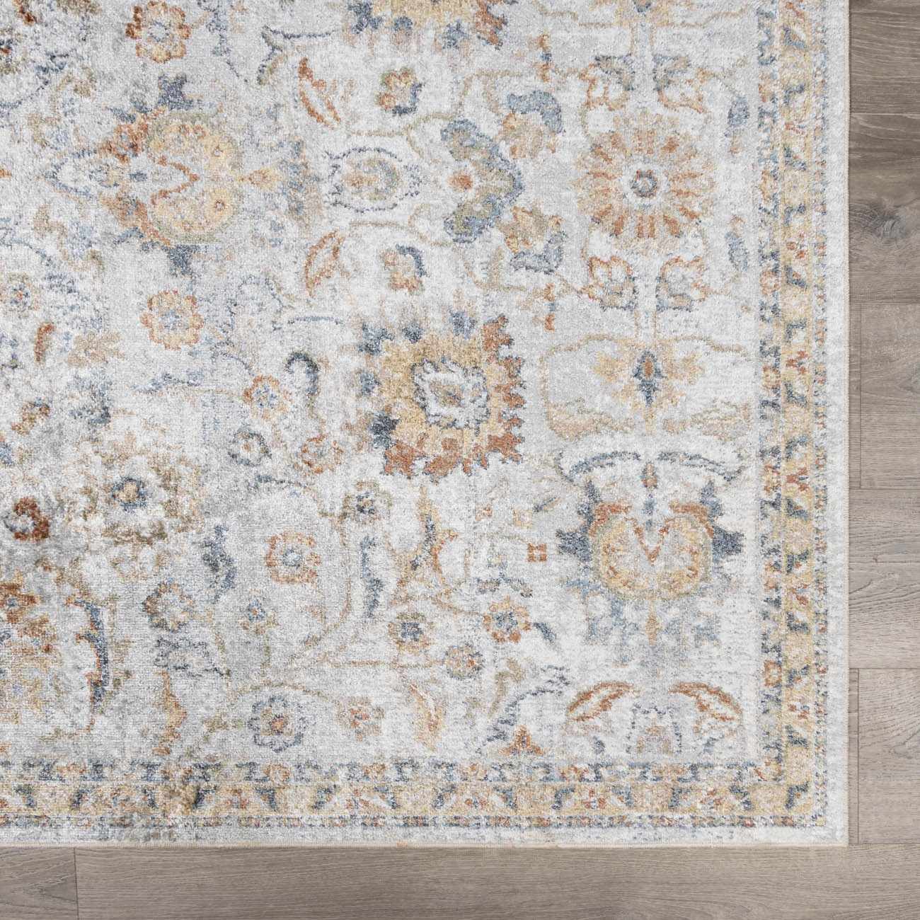 Dion Washable Floral Rug - Ornate Home