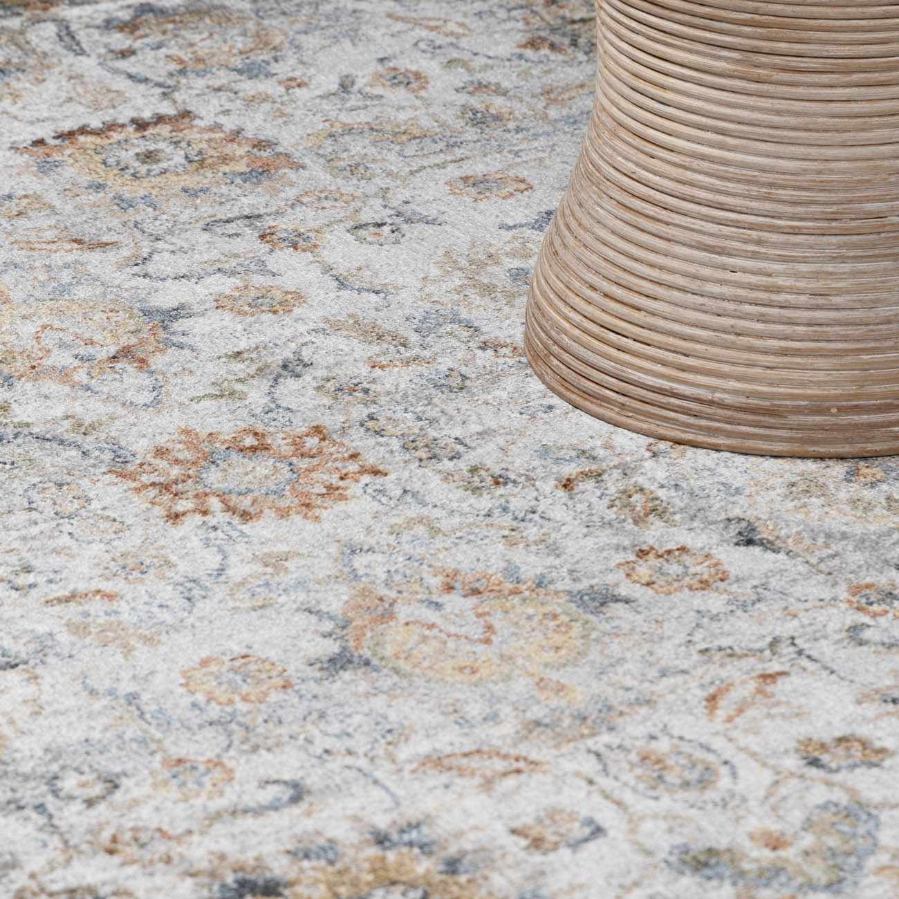 Dion Washable Floral Rug - Ornate Home