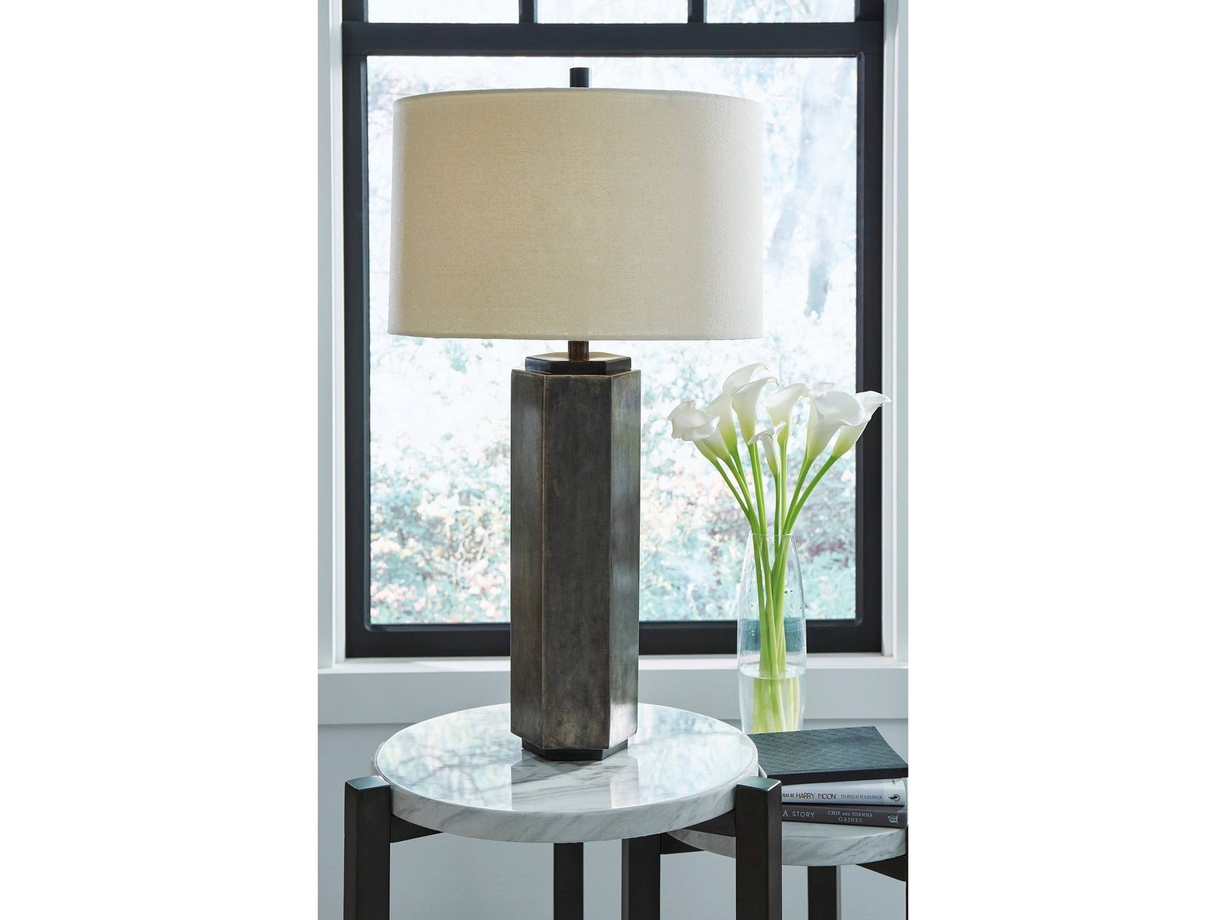 Dirkton Antique Pewter Accent Lamp (Online Special Price) - Ornate Home