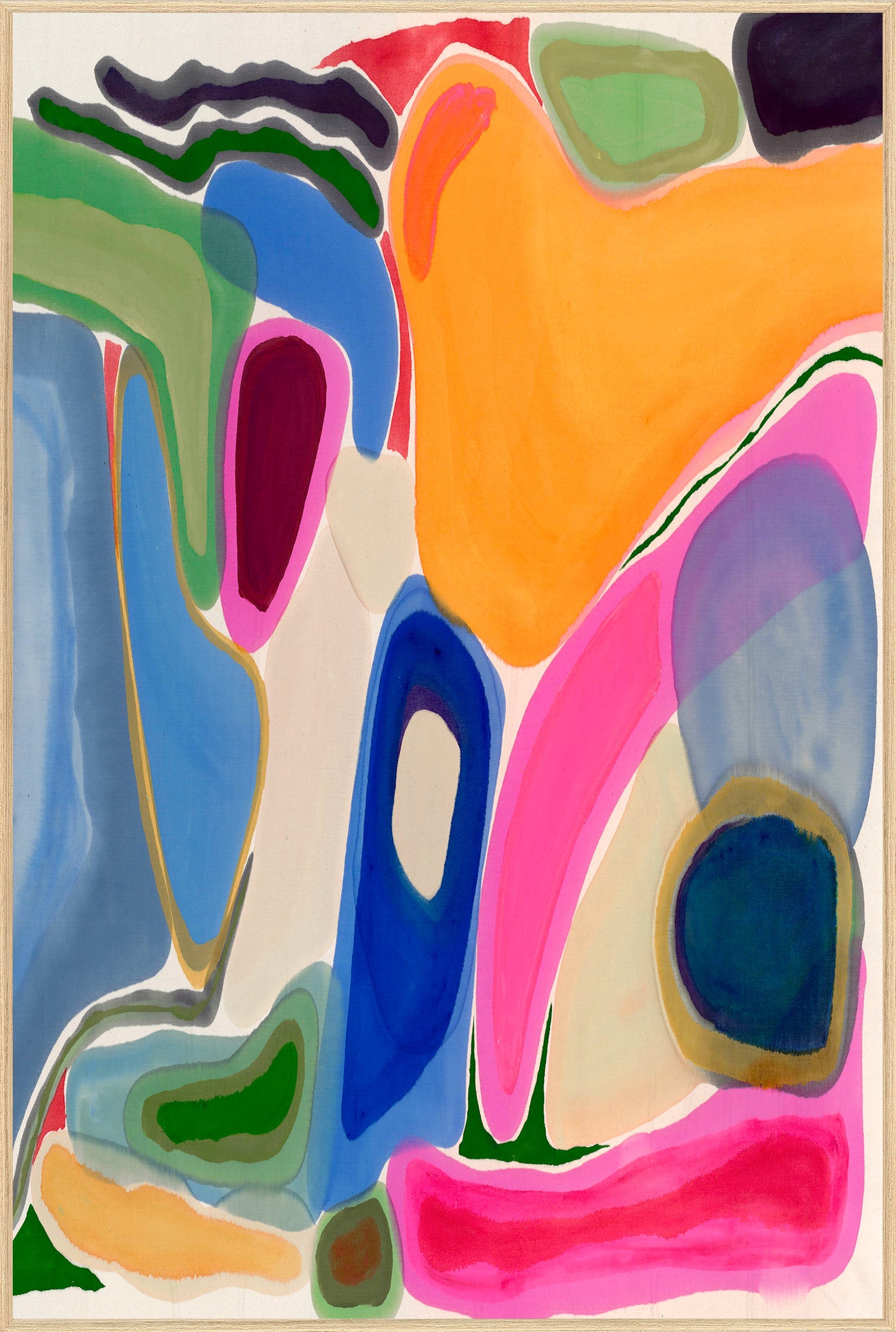 Disco Multicolor Painting 48x72 by Buddy Whitlock - Ornate Home
