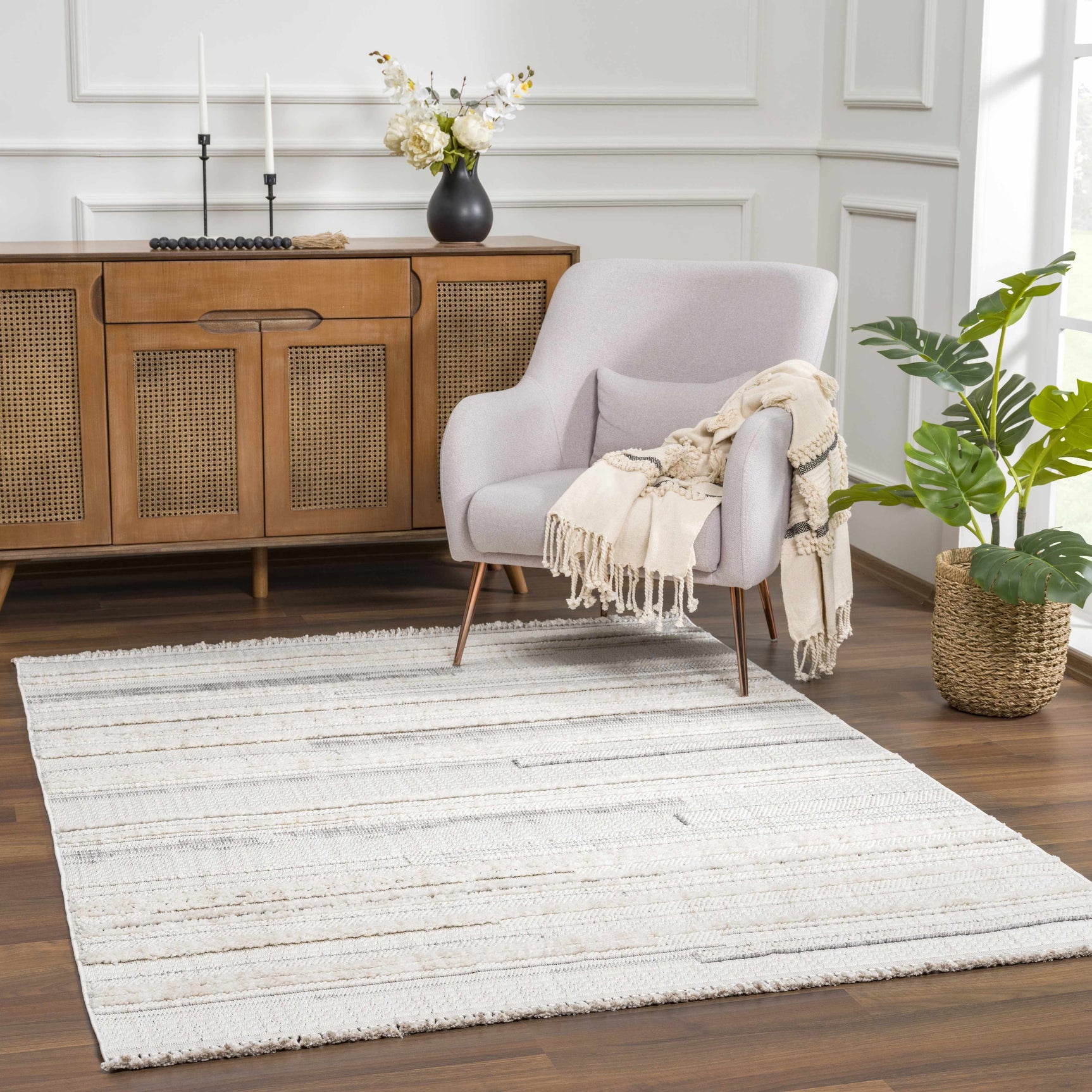 Dishman Area Rug - Ornate Home