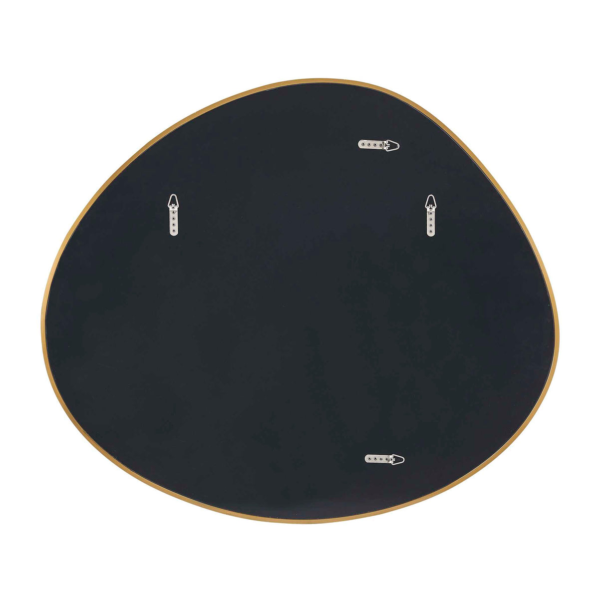 Distort Antique Brass Mirror - Ornate Home
