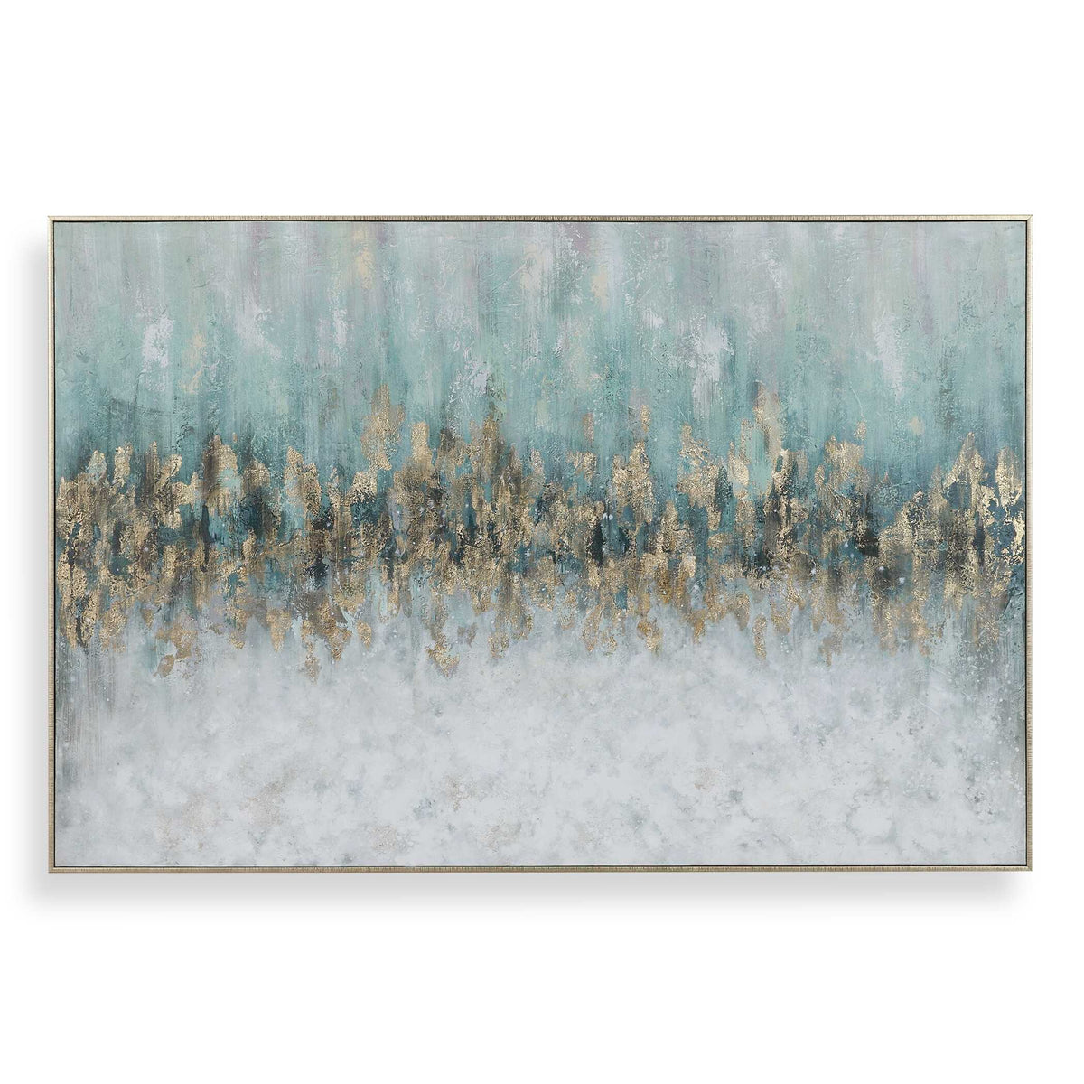 Divide Multicolor Hand Painted Art - Ornate Home