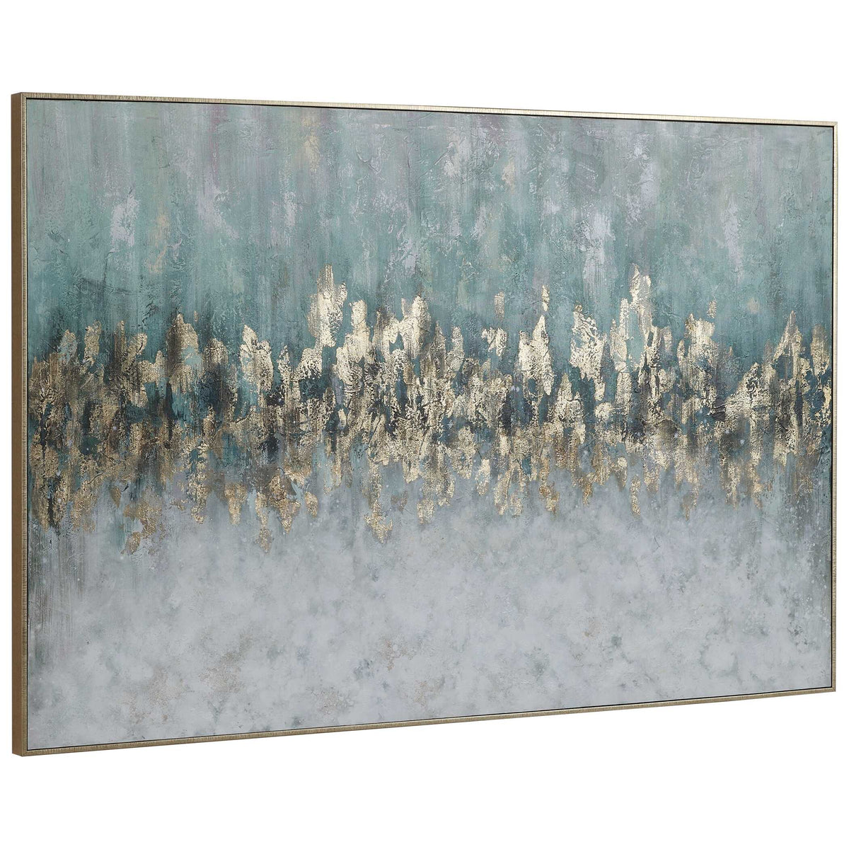 Divide Multicolor Hand Painted Art - Ornate Home