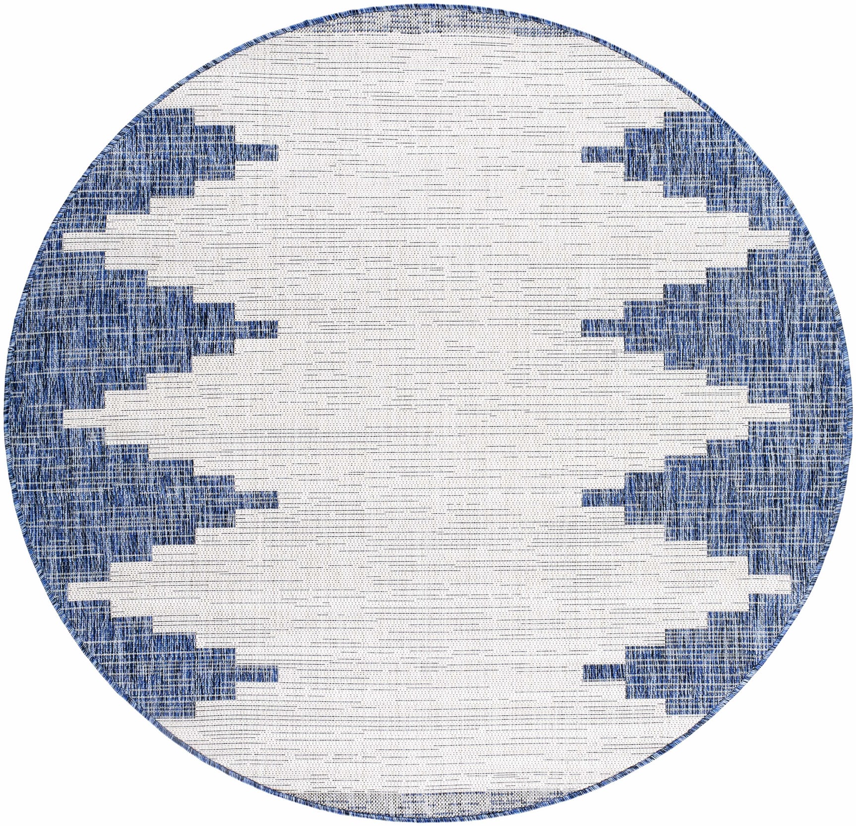 Djugun Navy Indoor & Outdoor Area Rug - Clearance - Ornate Home