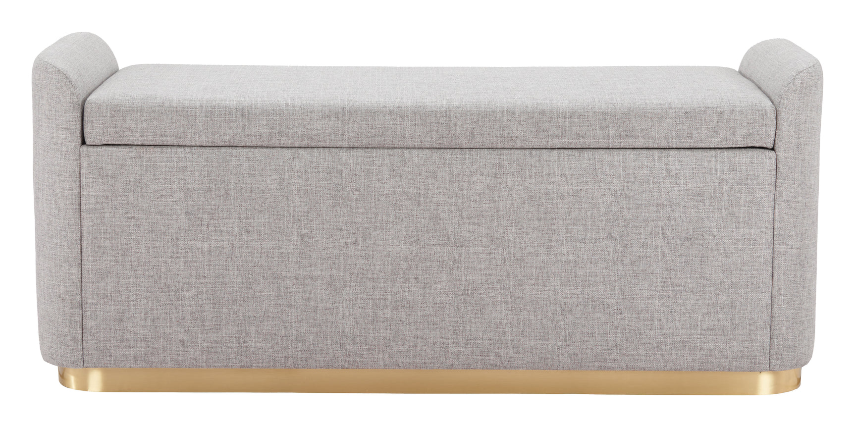 Dobo Gray Storage Bench - Ornate Home