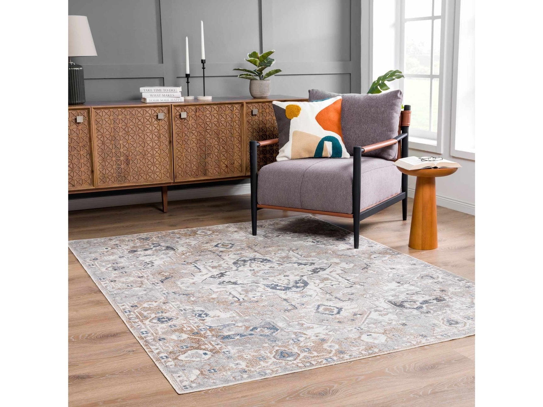 Dobry Washable Area Rug - Ornate Home