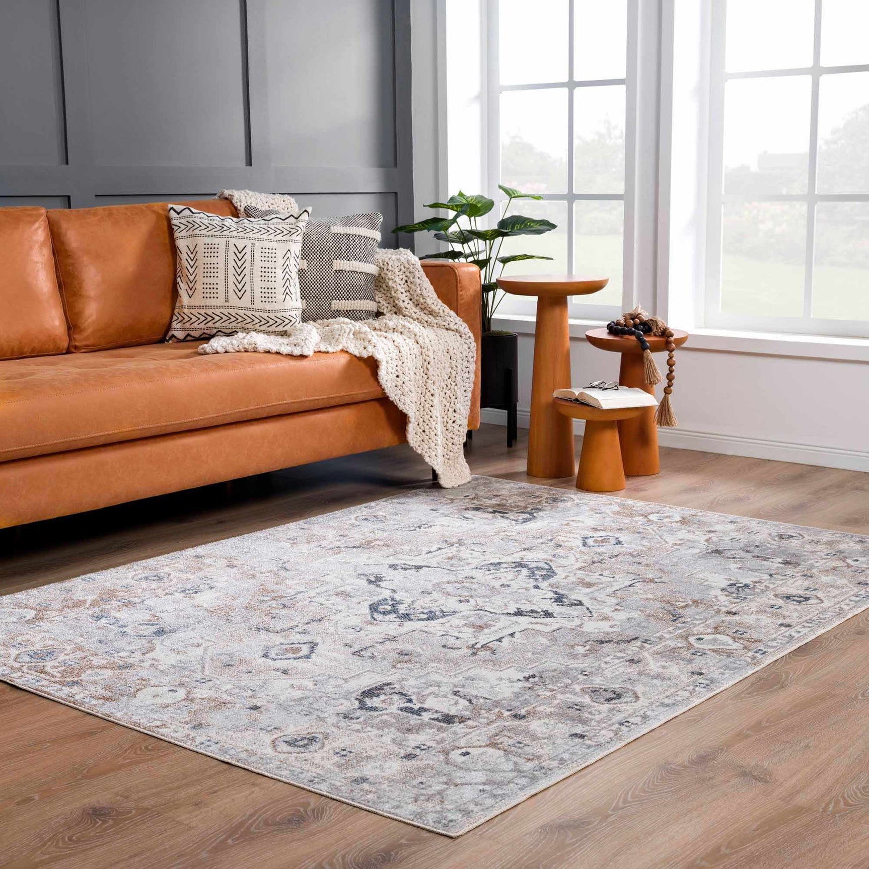 Dobry Washable Area Rug - Ornate Home