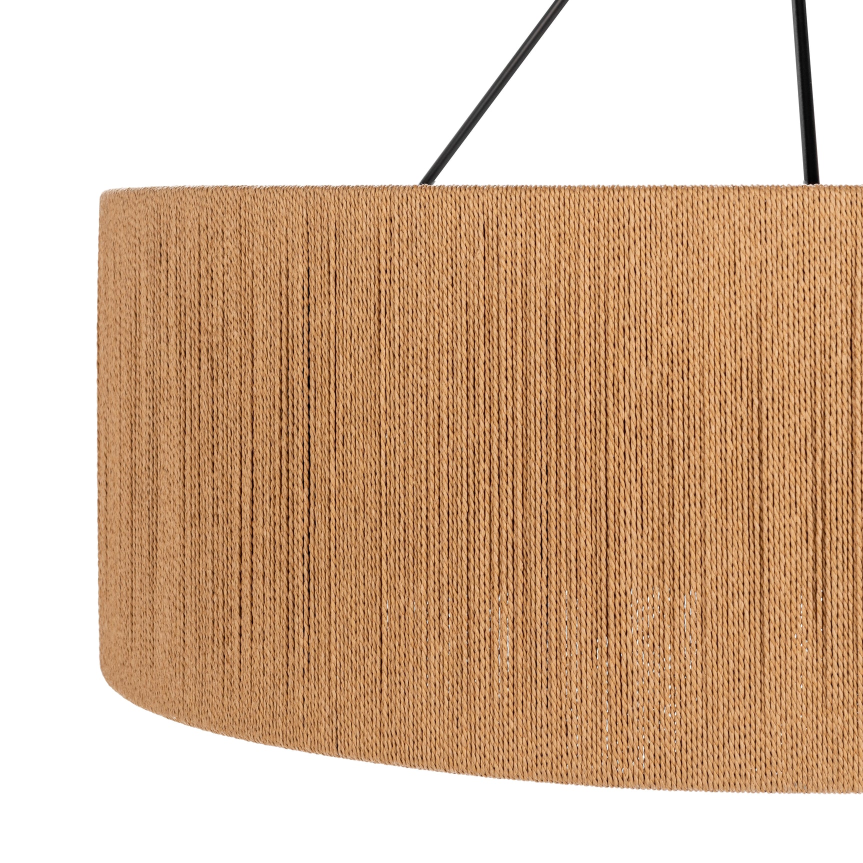 Dobson Pendant Natural/Black - Ornate Home