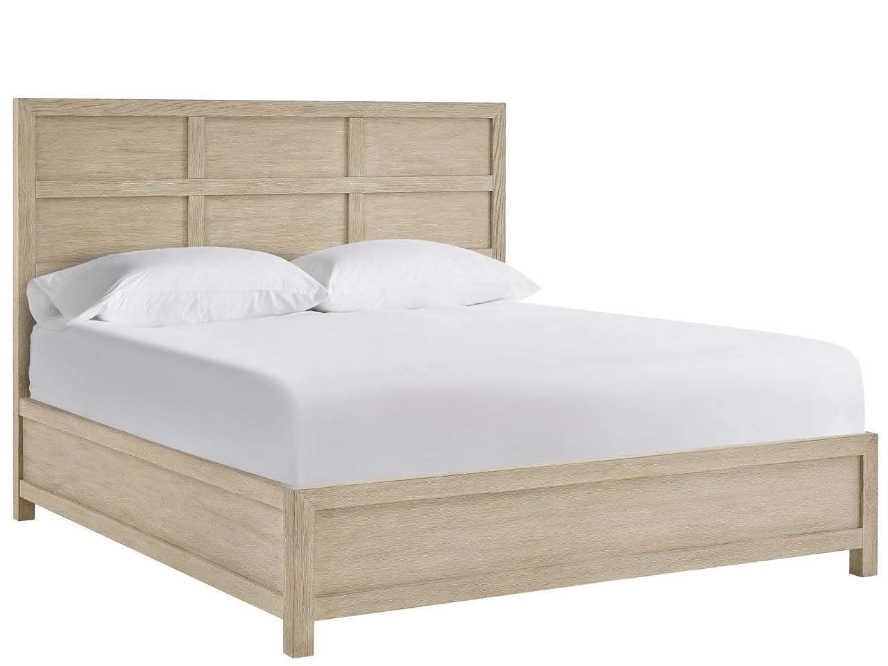 Dockside Natural Oak Queen Panel Bed - Ornate Home
